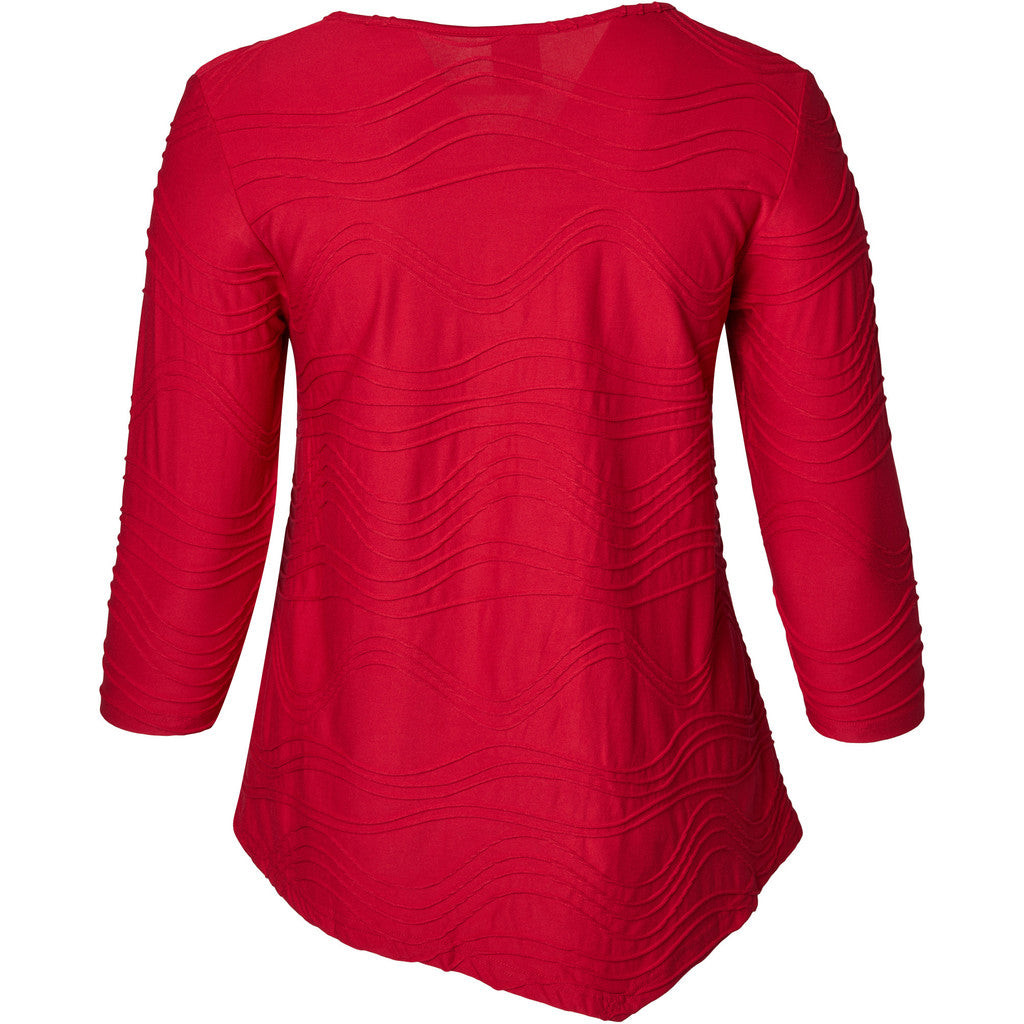 Pont Neuf PNMagrethe Bluser 354 Warm Red