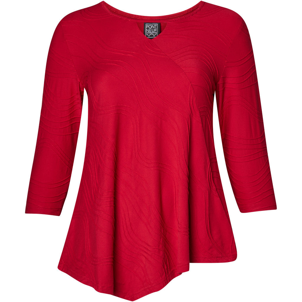 Pont Neuf PNMagrethe Bluser 354 Warm Red