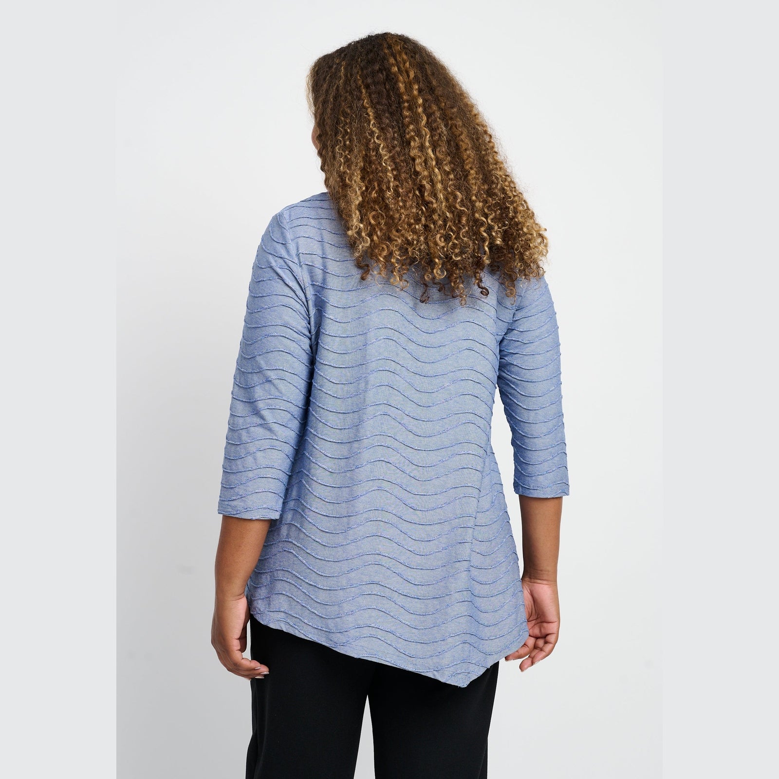 Pont Neuf PNMagrethe Bluser 5750 sapphire blue
