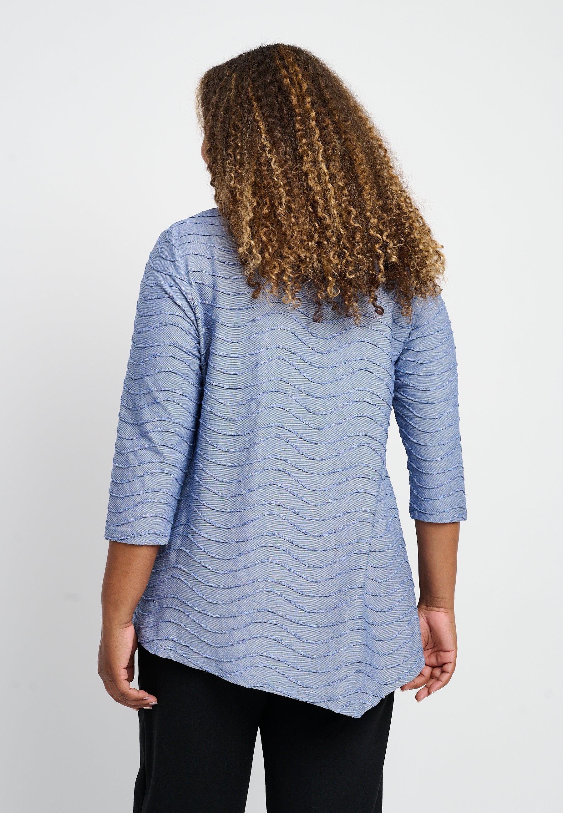 Pont Neuf PNMagrethe Bluser 5750 sapphire blue