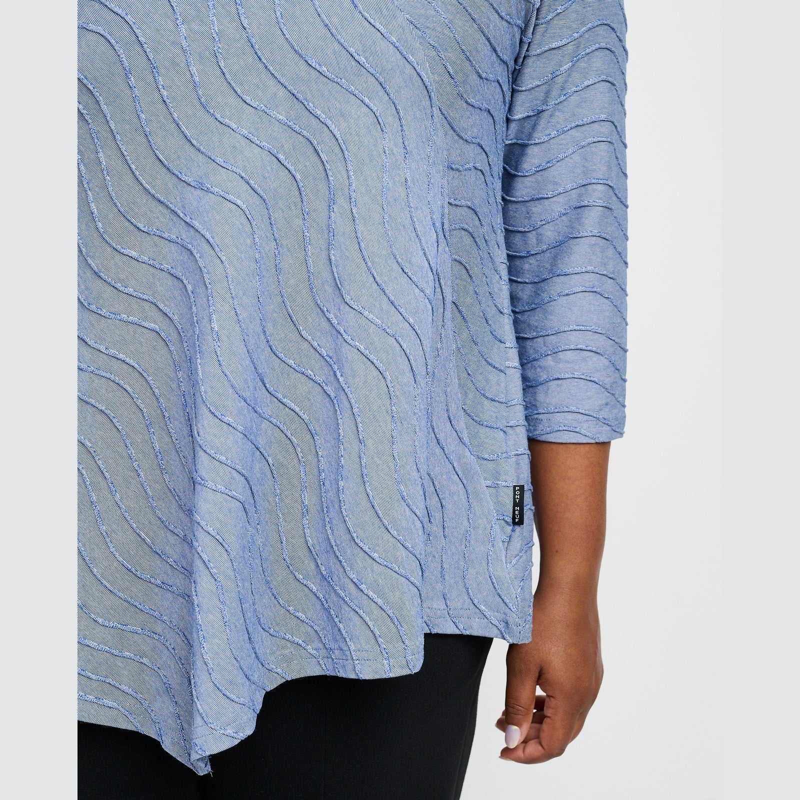 Pont Neuf PNMagrethe Bluser 5750 sapphire blue