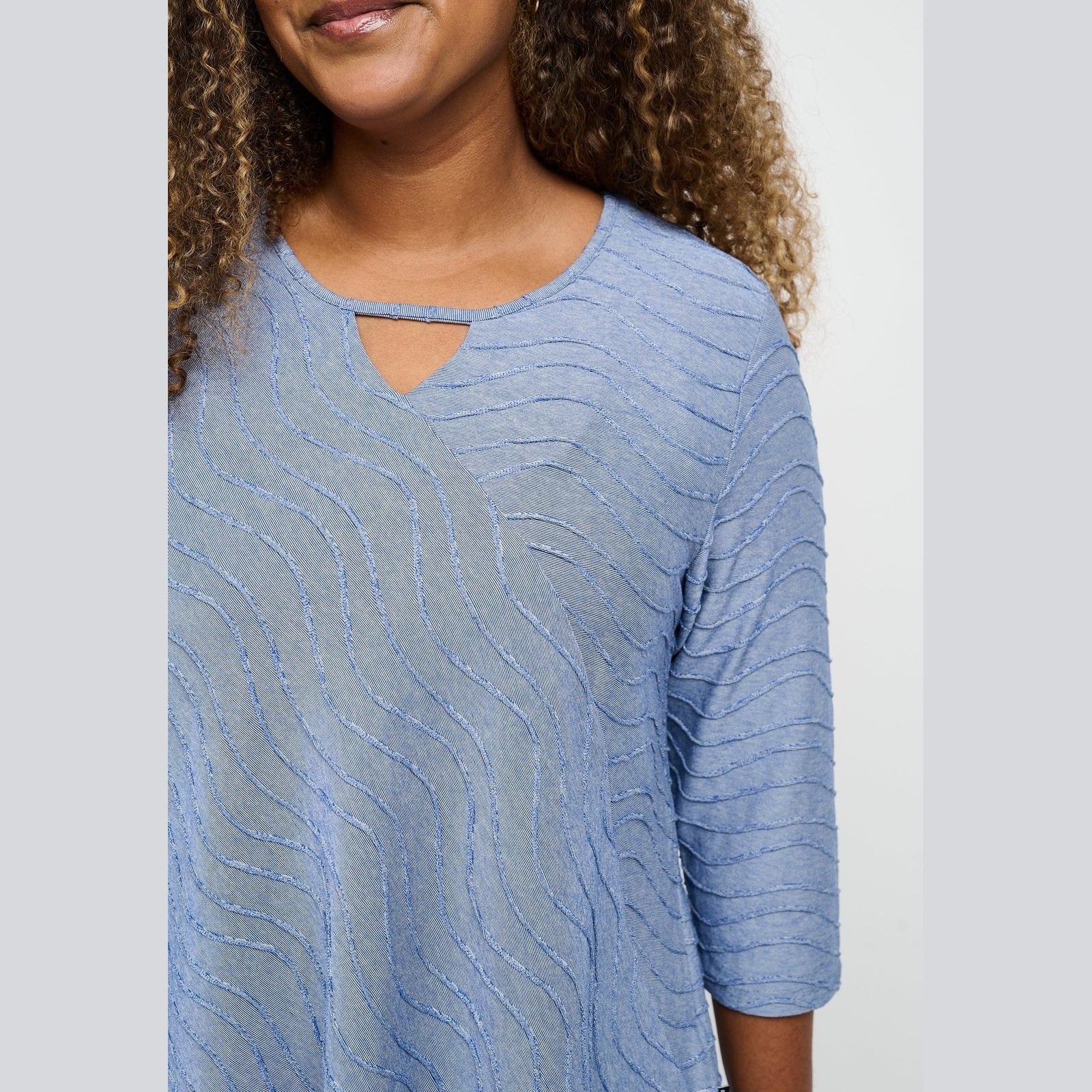Pont Neuf PNMagrethe Bluser 5750 sapphire blue