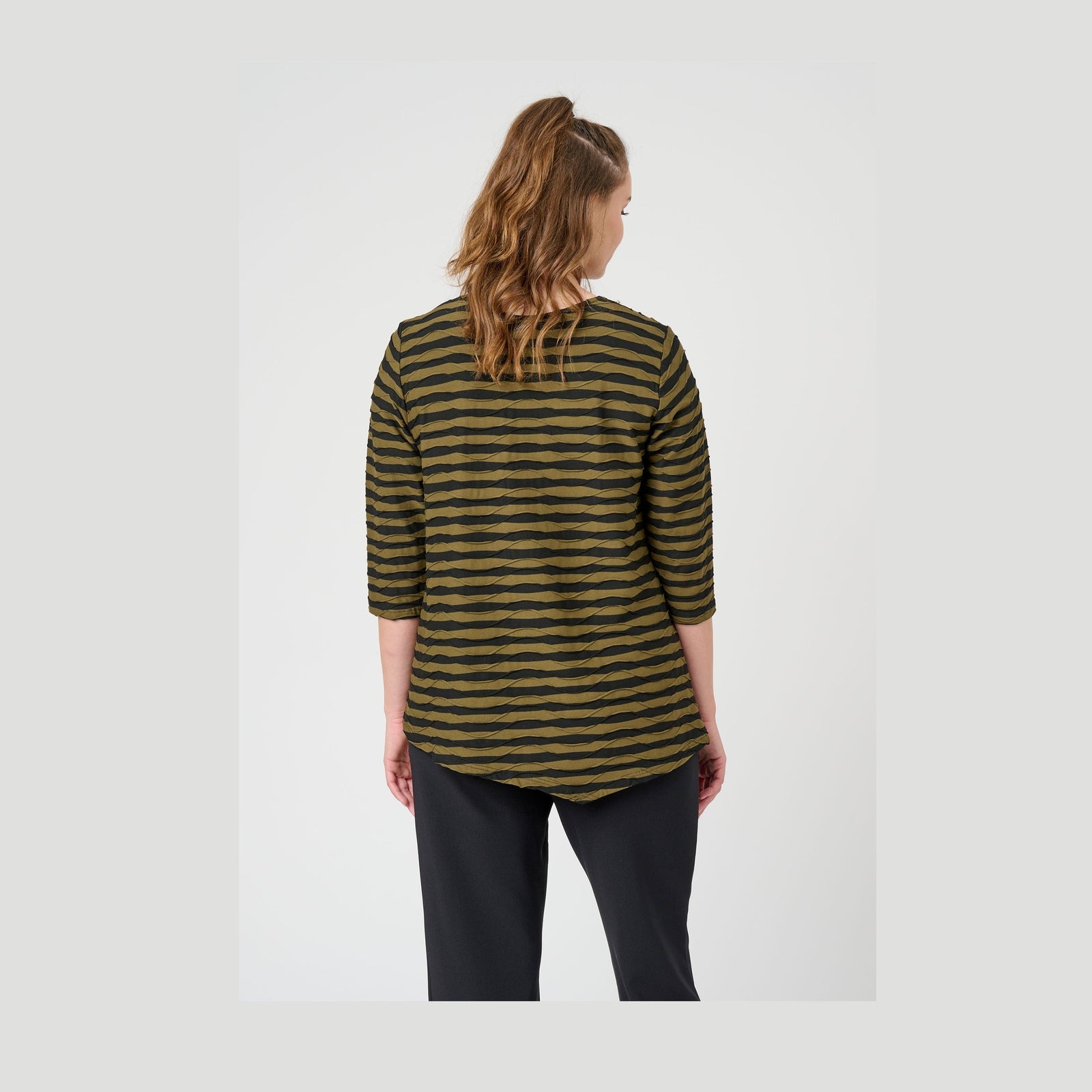 Pont Neuf PNMagrethe Bluser 648 Dusty Olive
