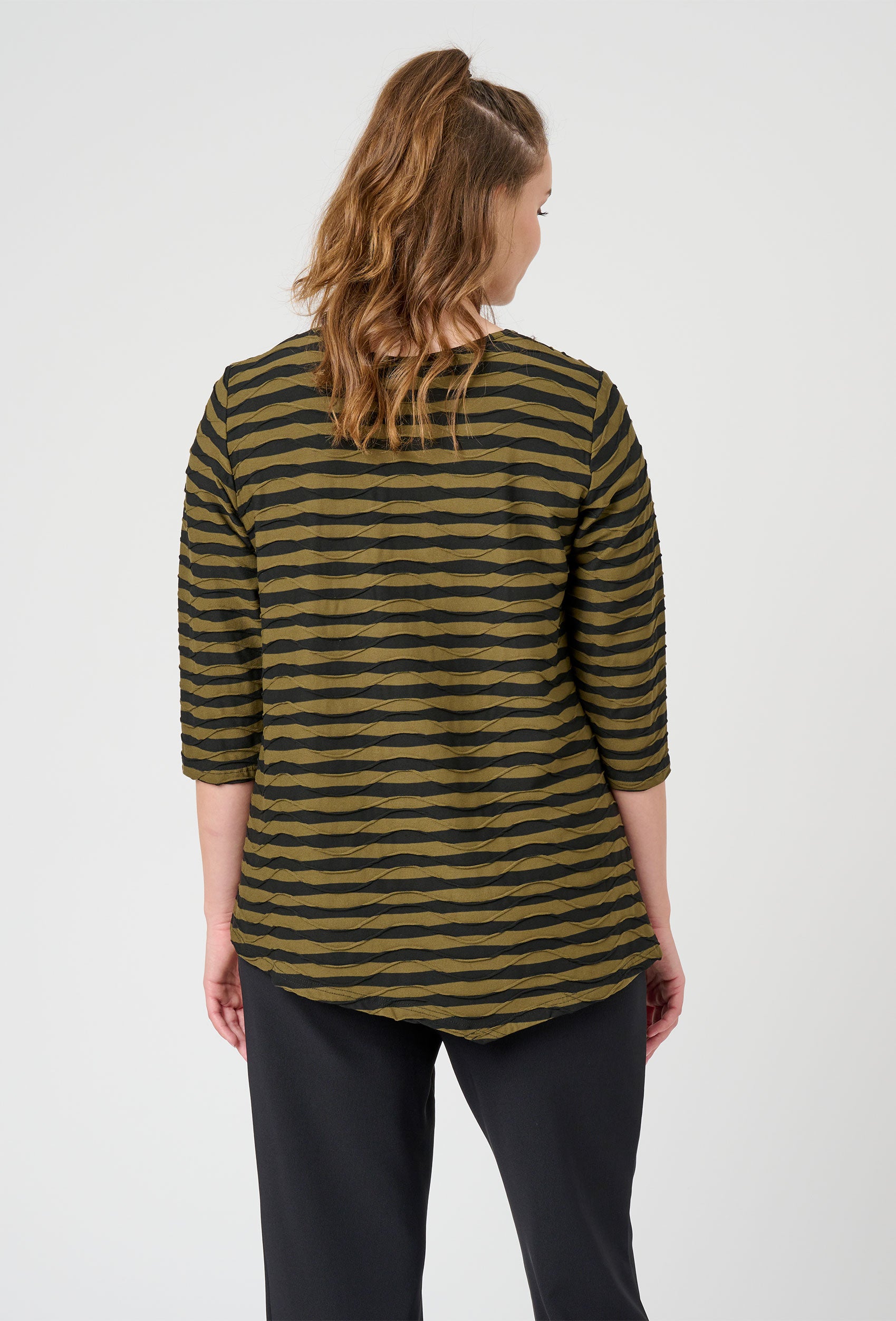Pont Neuf PNMagrethe Bluser 648 Dusty Olive