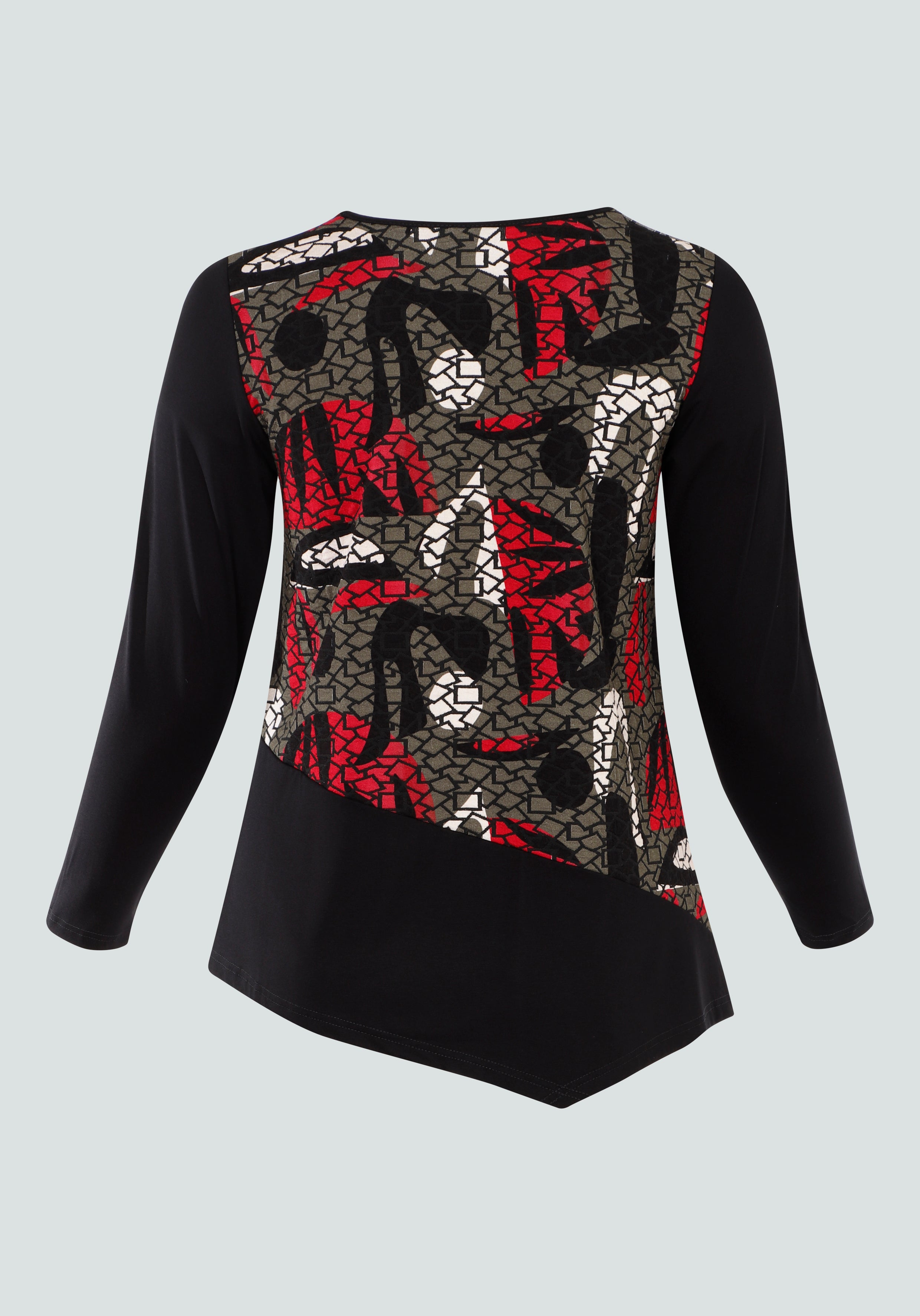 Pont Neuf PNMagrethe-Mie Bluser 354 Warm Red