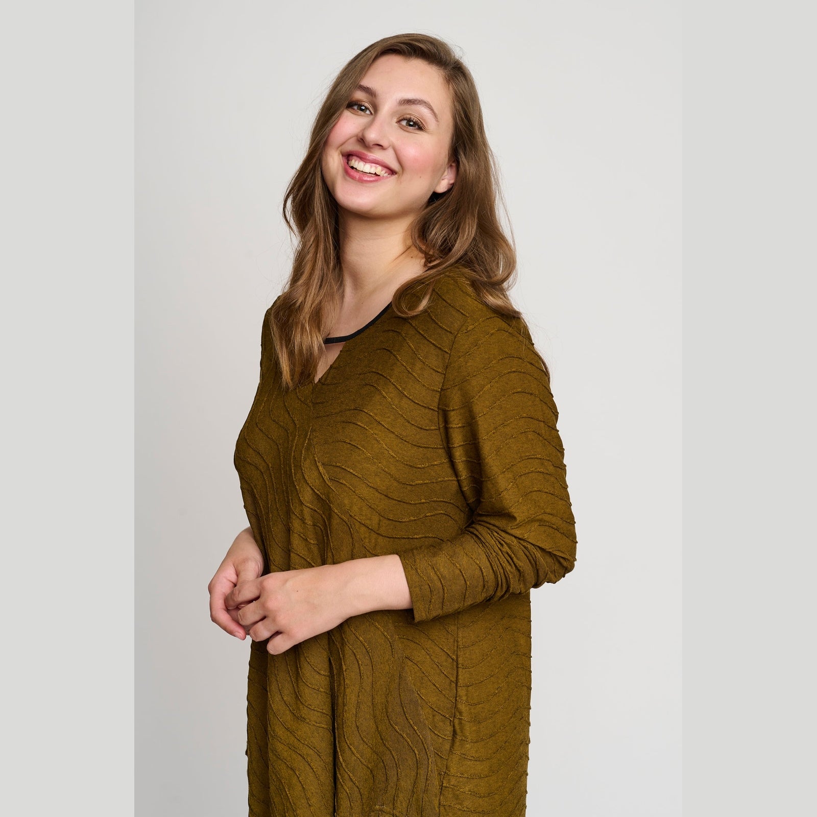 Pont Neuf PNMagrethe-Mie Bluser 280 Golden Oak