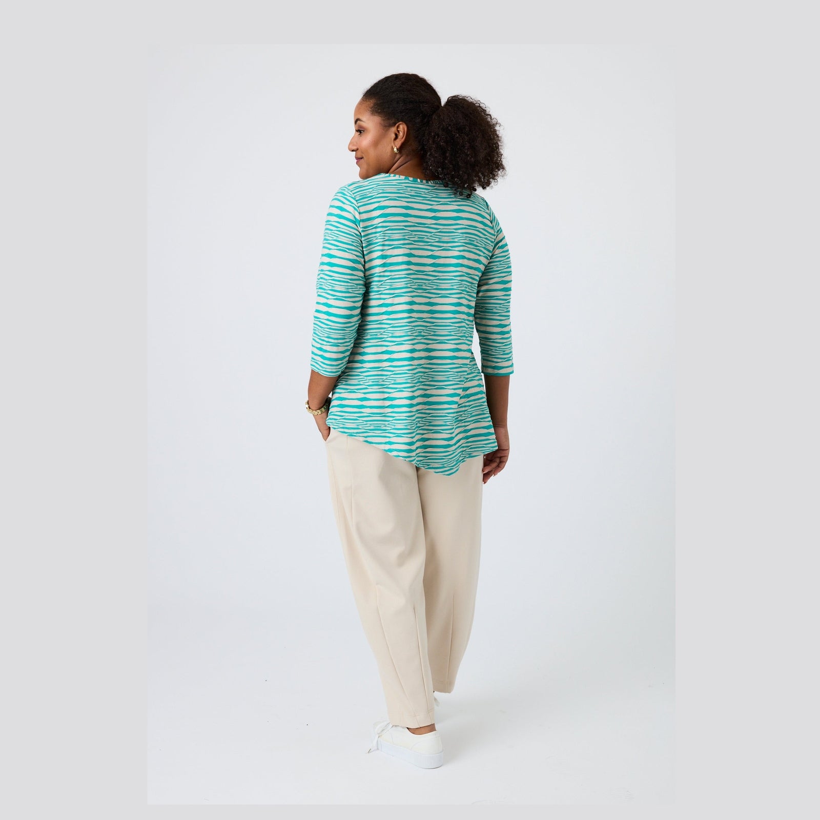 Pont Neuf PNMagrethe Toppe 3480 Aqua Green