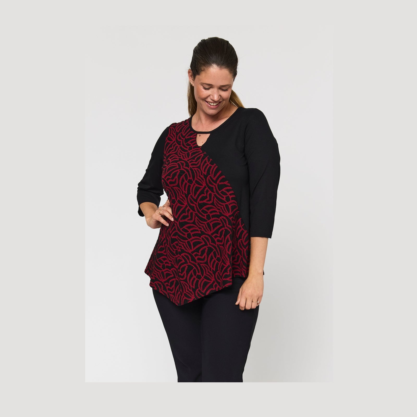 Pont Neuf PNMagrethe Tunikaer 2600 Deep Red