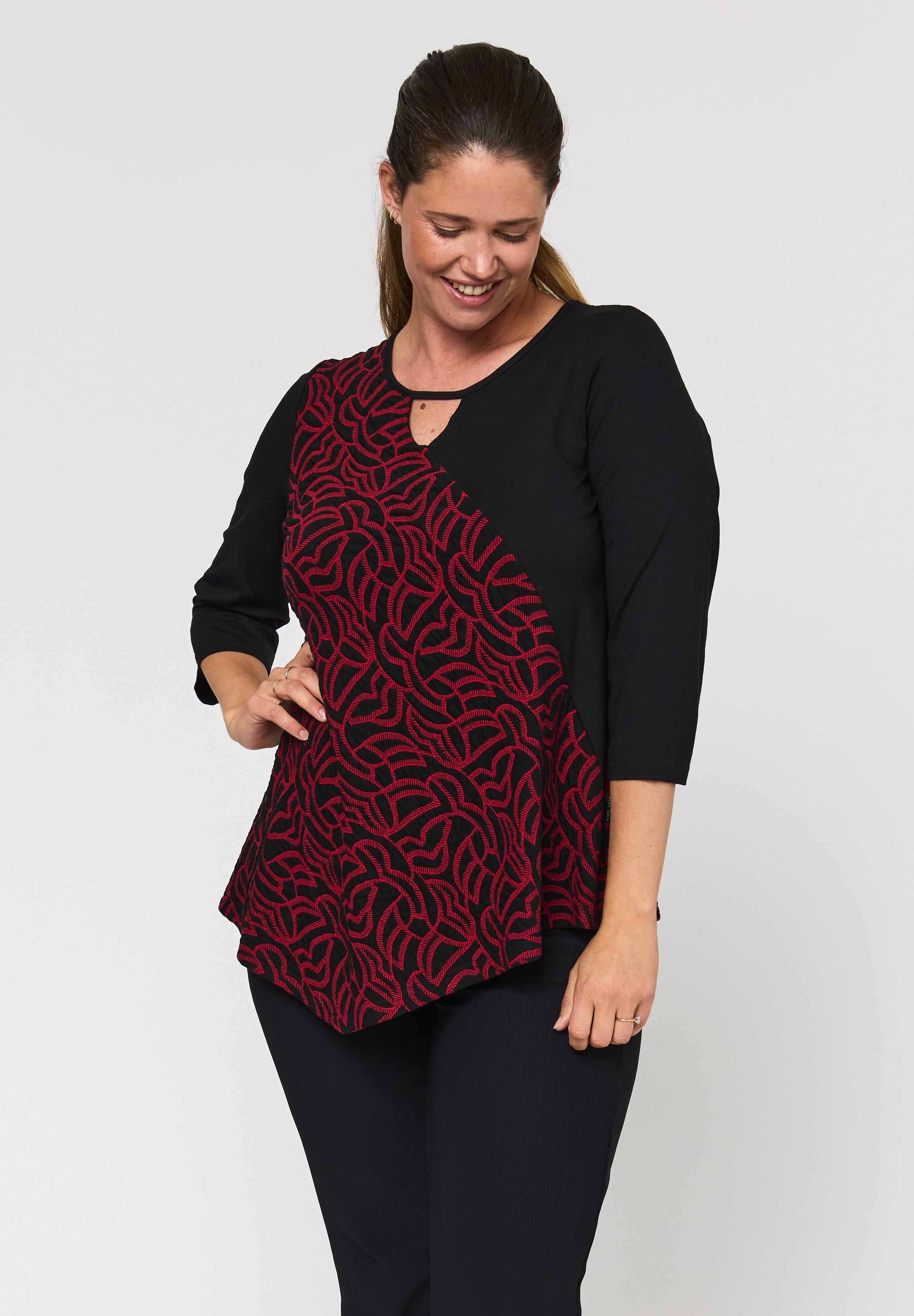 Pont Neuf PNMagrethe Tunikaer 2600 Deep Red