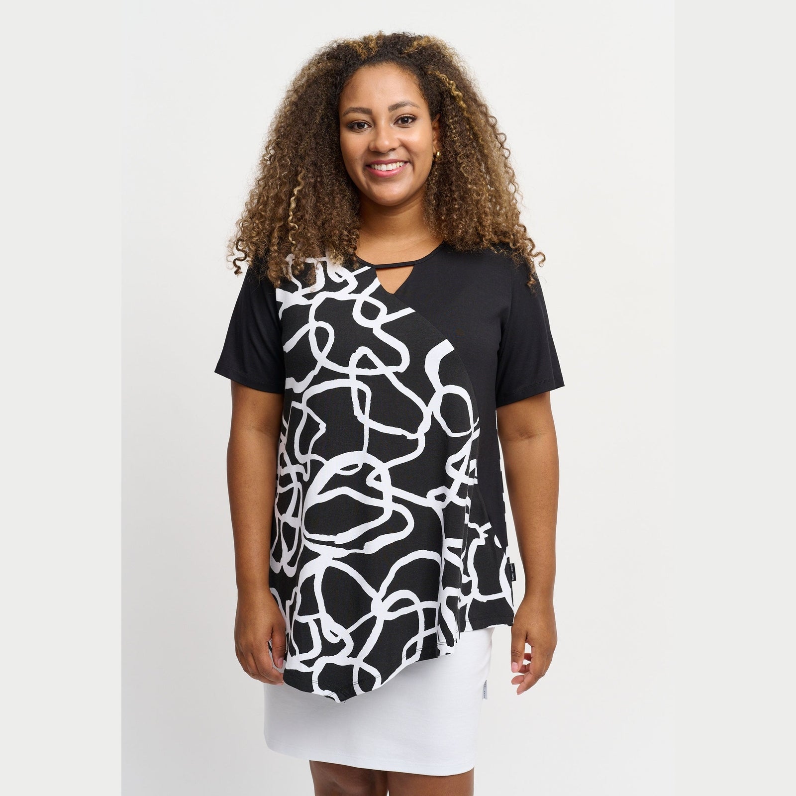 Pont Neuf PNMagrethe Sia Bluser 999 Black