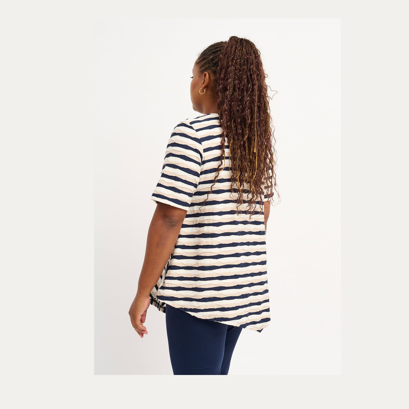 Pont Neuf PNMagrethe Sia Bluser 5999 NAVY BLUE