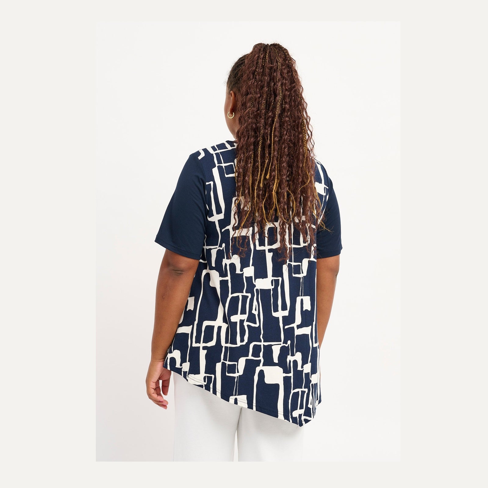 Pont Neuf PNMagrethe Sia Bluser 5999 NAVY BLUE