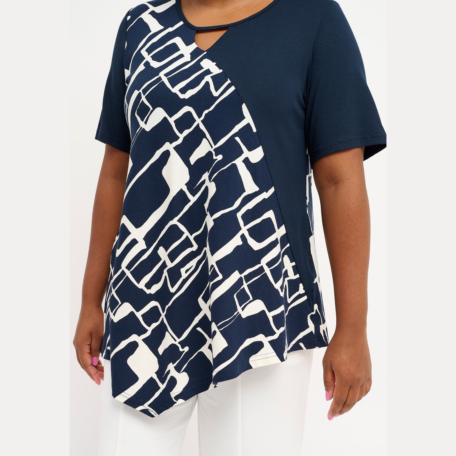 Pont Neuf PNMagrethe Sia Bluser 5999 NAVY BLUE