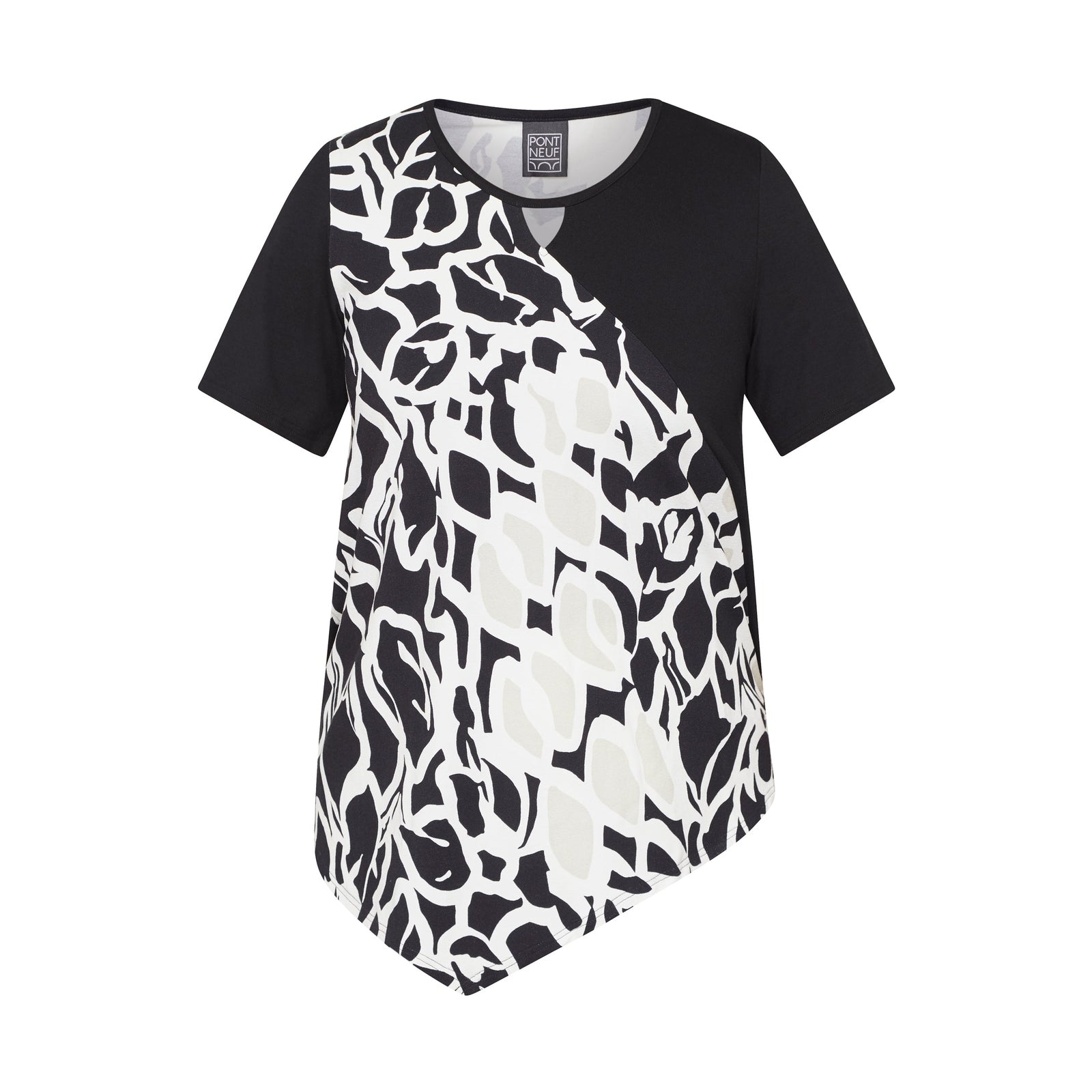 Pont Neuf PNMagrethe Sia T-Shirt 9999 BLACK