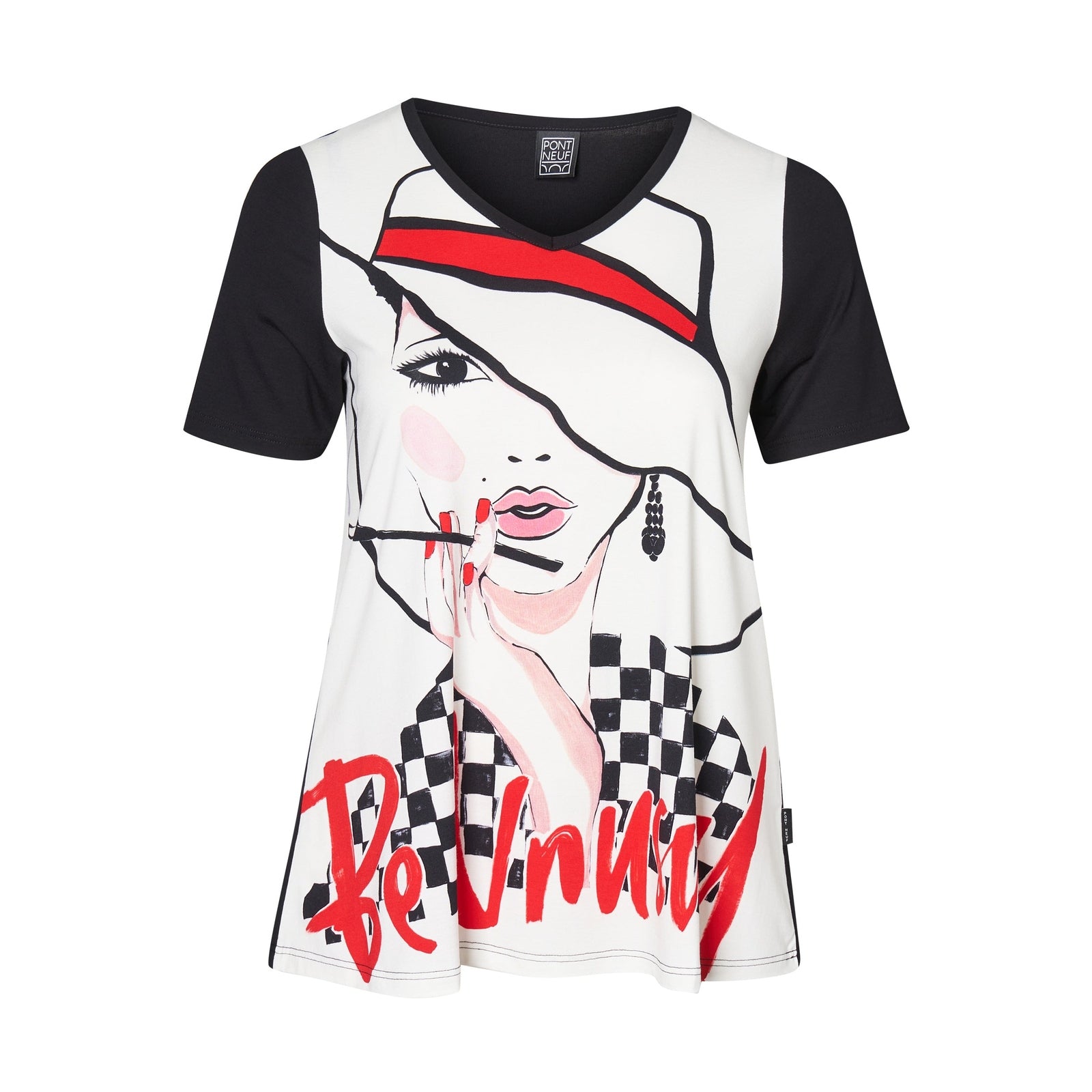 Pont Neuf PNMaj T-Shirt 999 Black