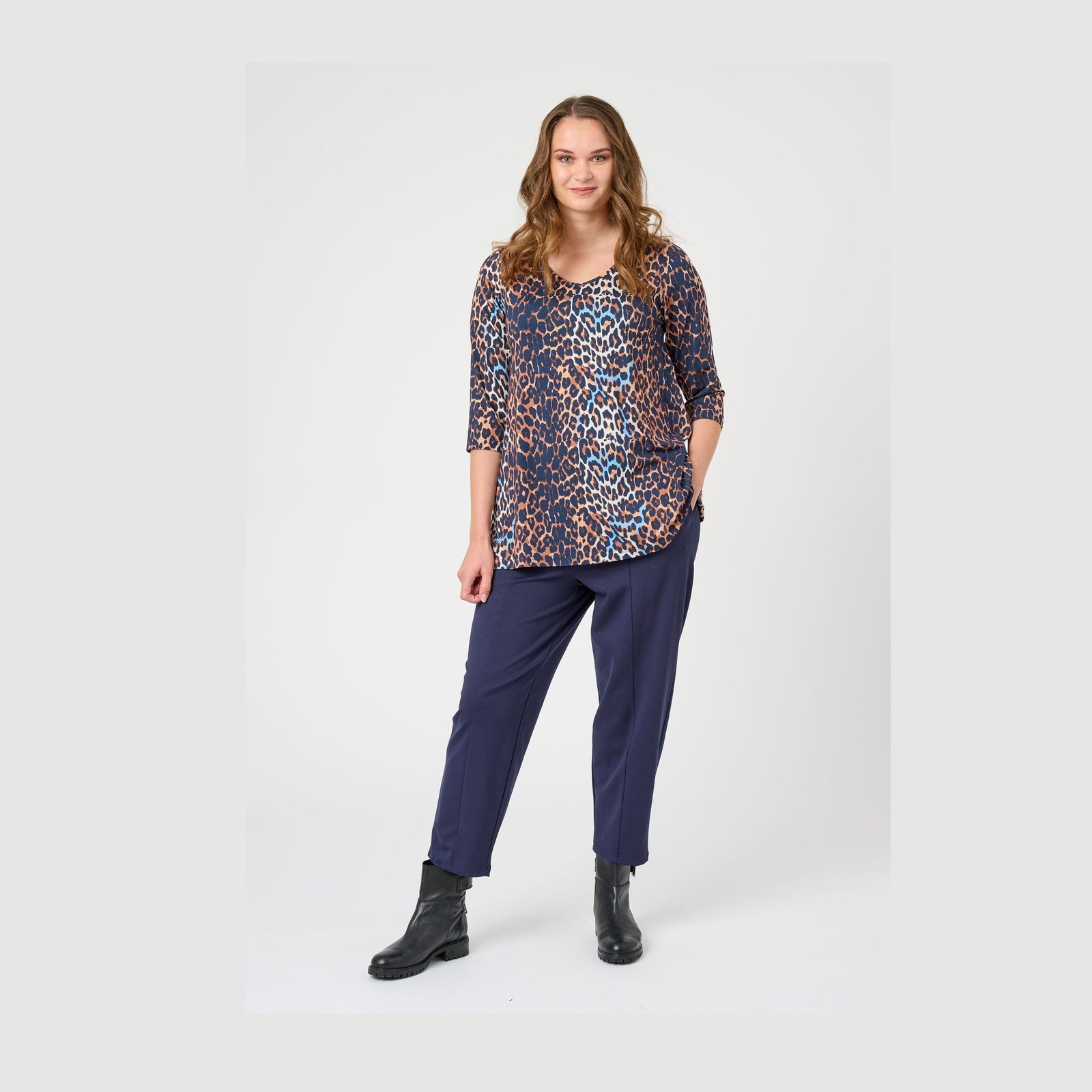 Pont Neuf PNMaj Tea Bluser 520 Navy
