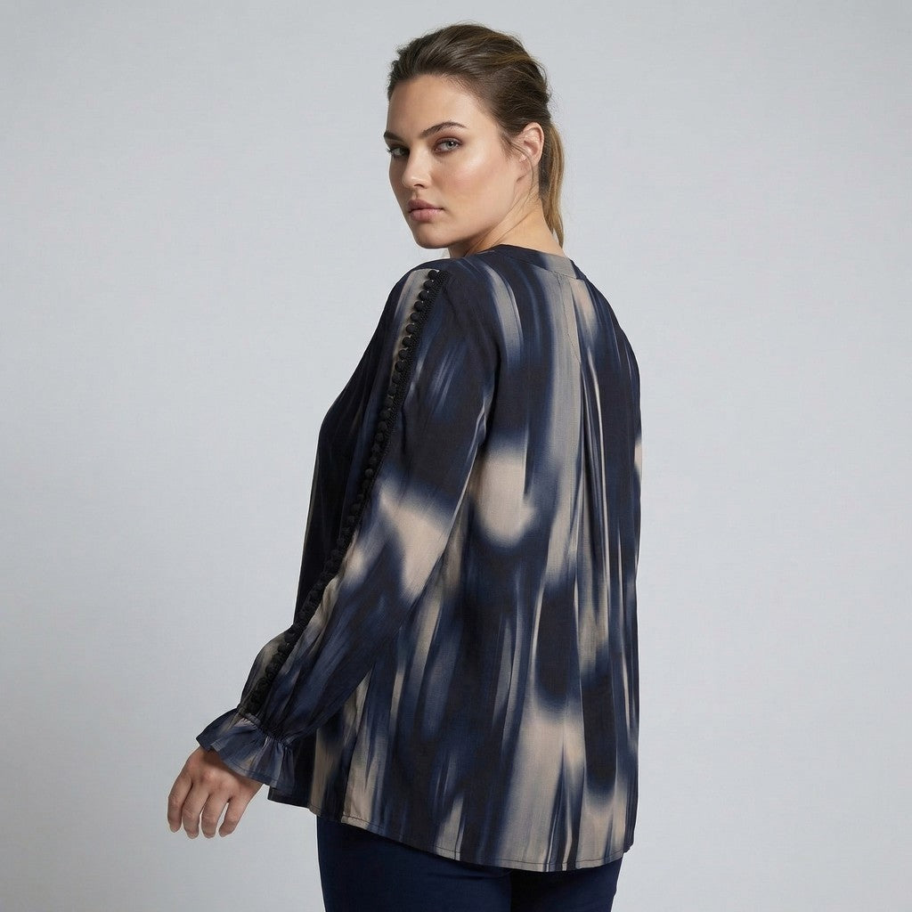 Pont Neuf PNMasja Bluser 5950 Midnight Blue