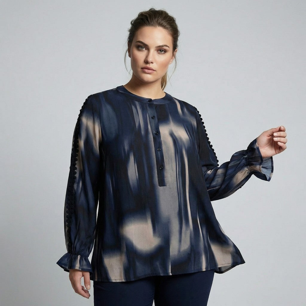 Pont Neuf PNMasja Bluser 5950 Midnight Blue