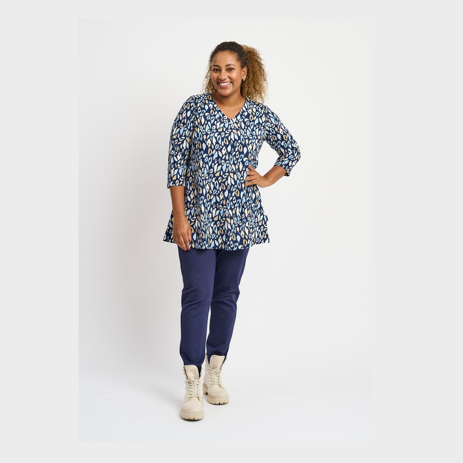 Pont Neuf PNMelina Tunikaer 5999 NAVY BLUE