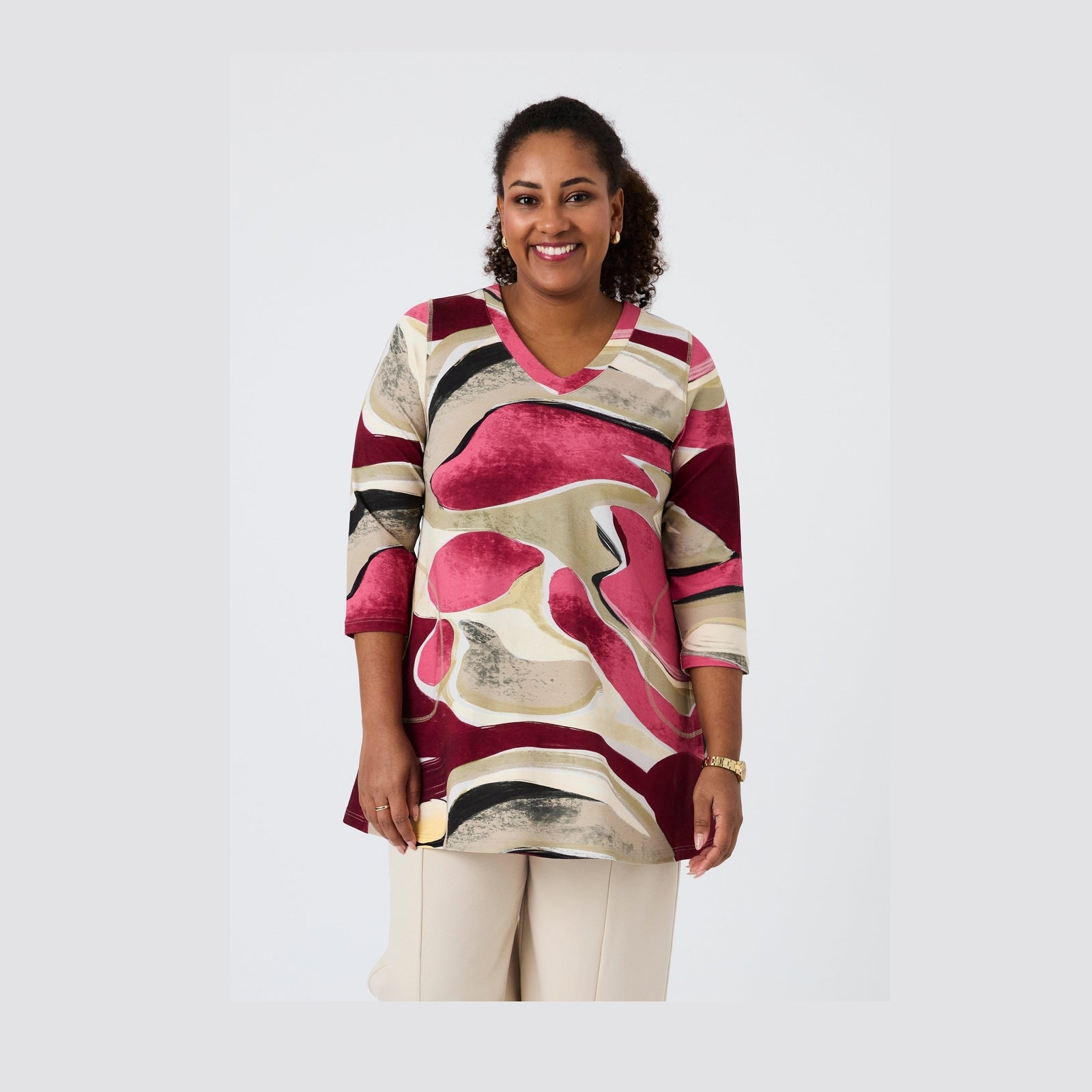 Pont Neuf PNMelina Tunikaer 6620 Dark Pink