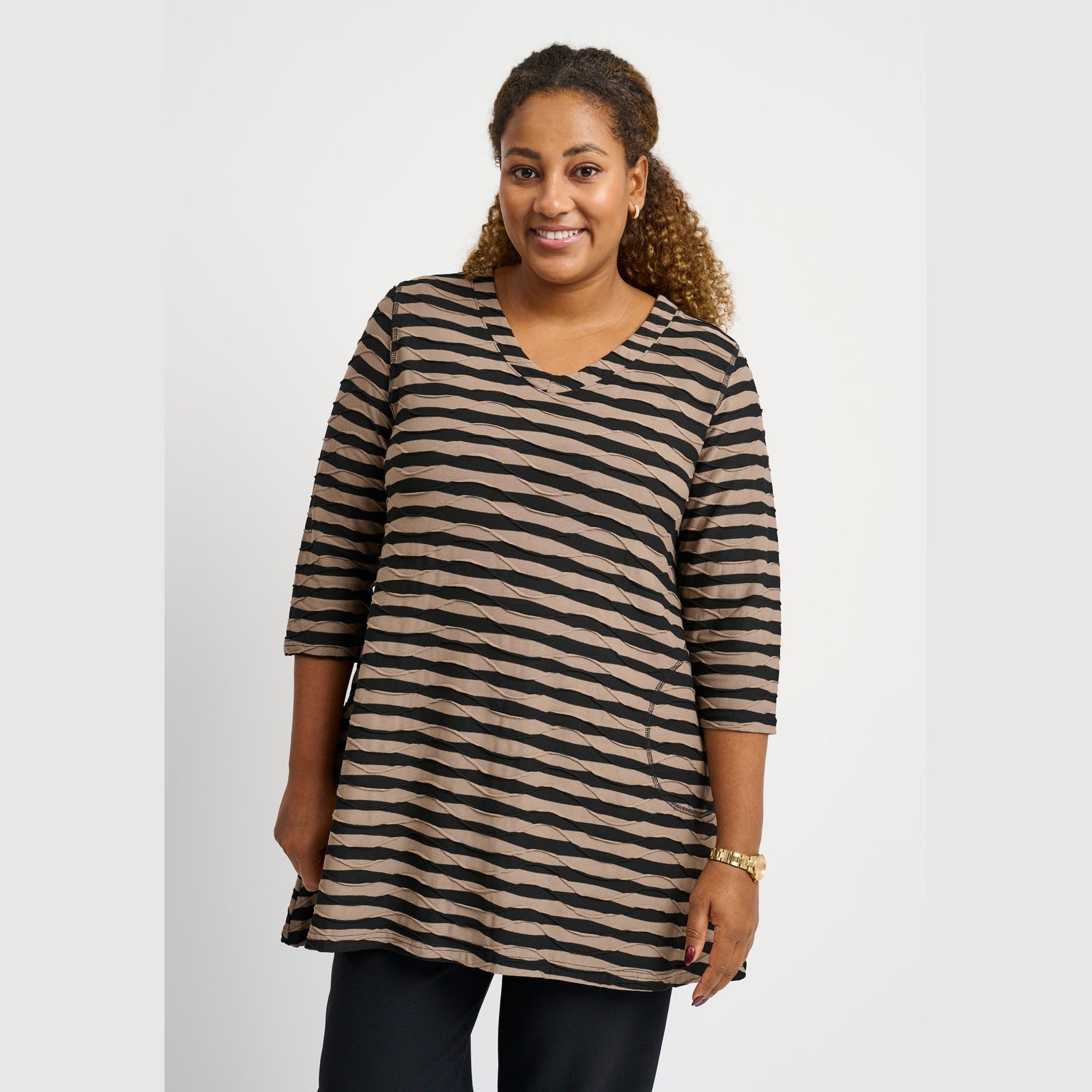 Pont Neuf PNMelina Tunikaer 117 Dark Taupe