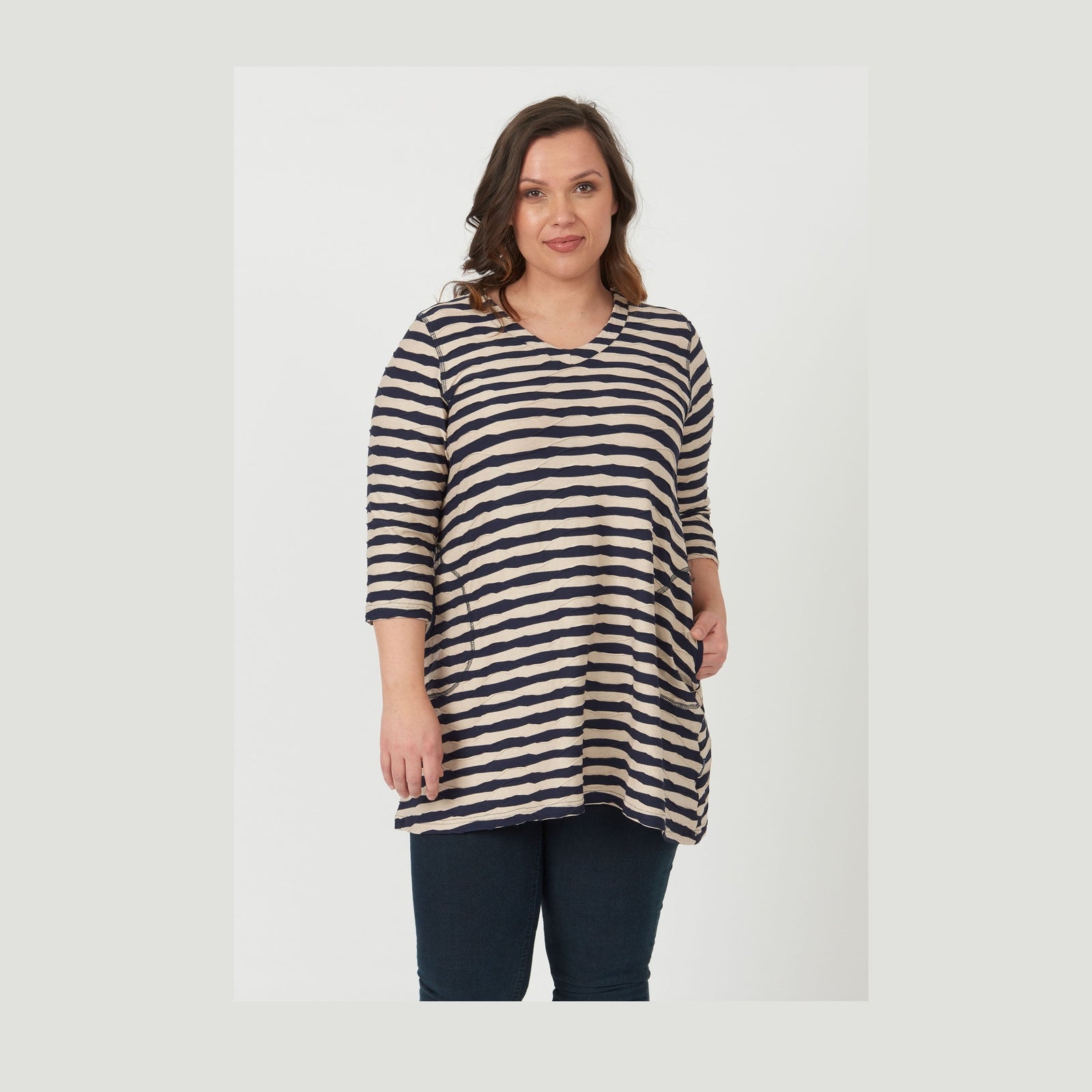 Pont Neuf PNMelina Tunikaer 817 Navy/sand