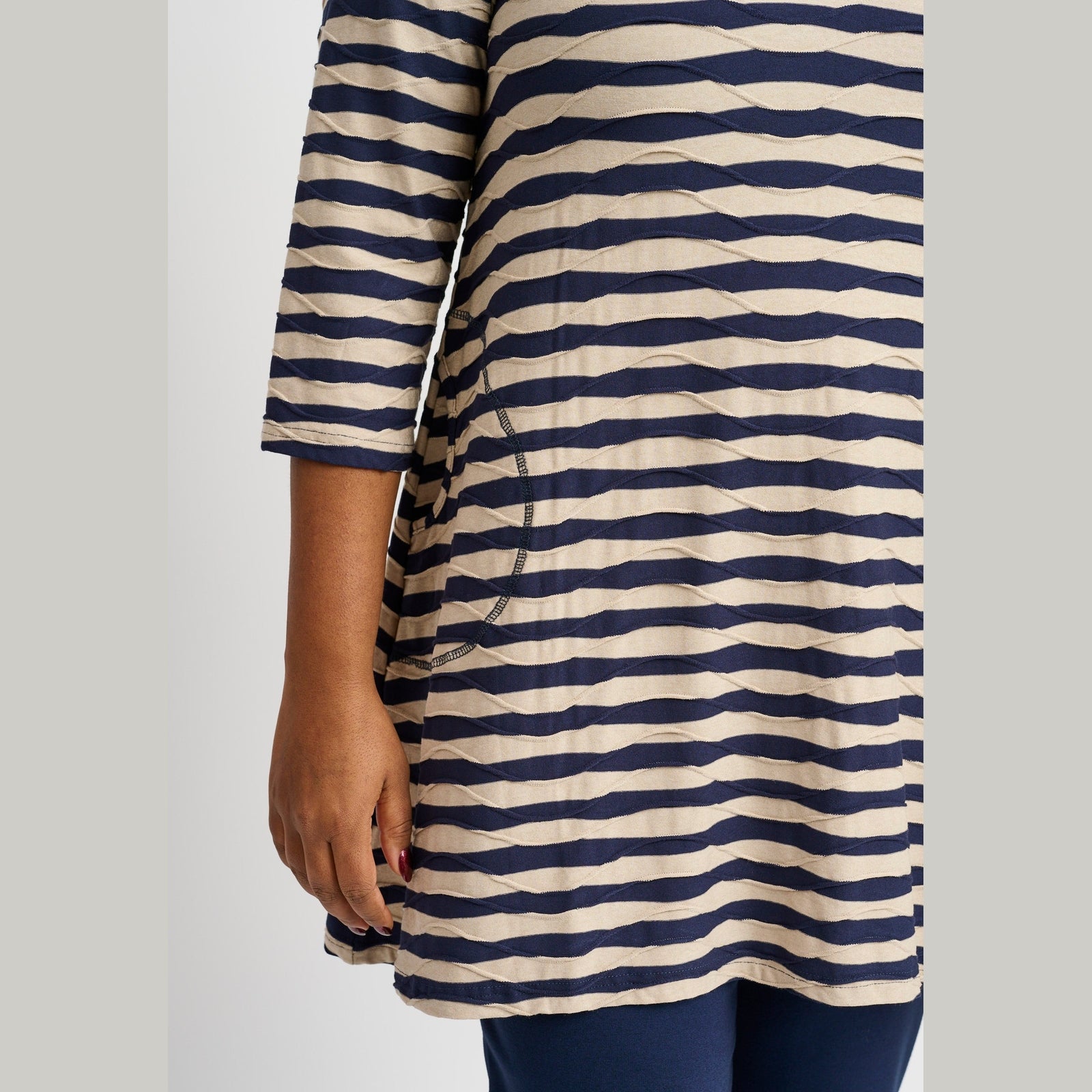 Pont Neuf PNMelina Tunikaer 817 Navy/sand