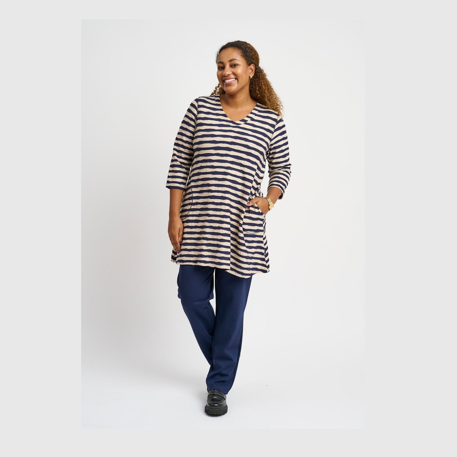 Pont Neuf PNMelina Tunikaer 817 Navy/sand