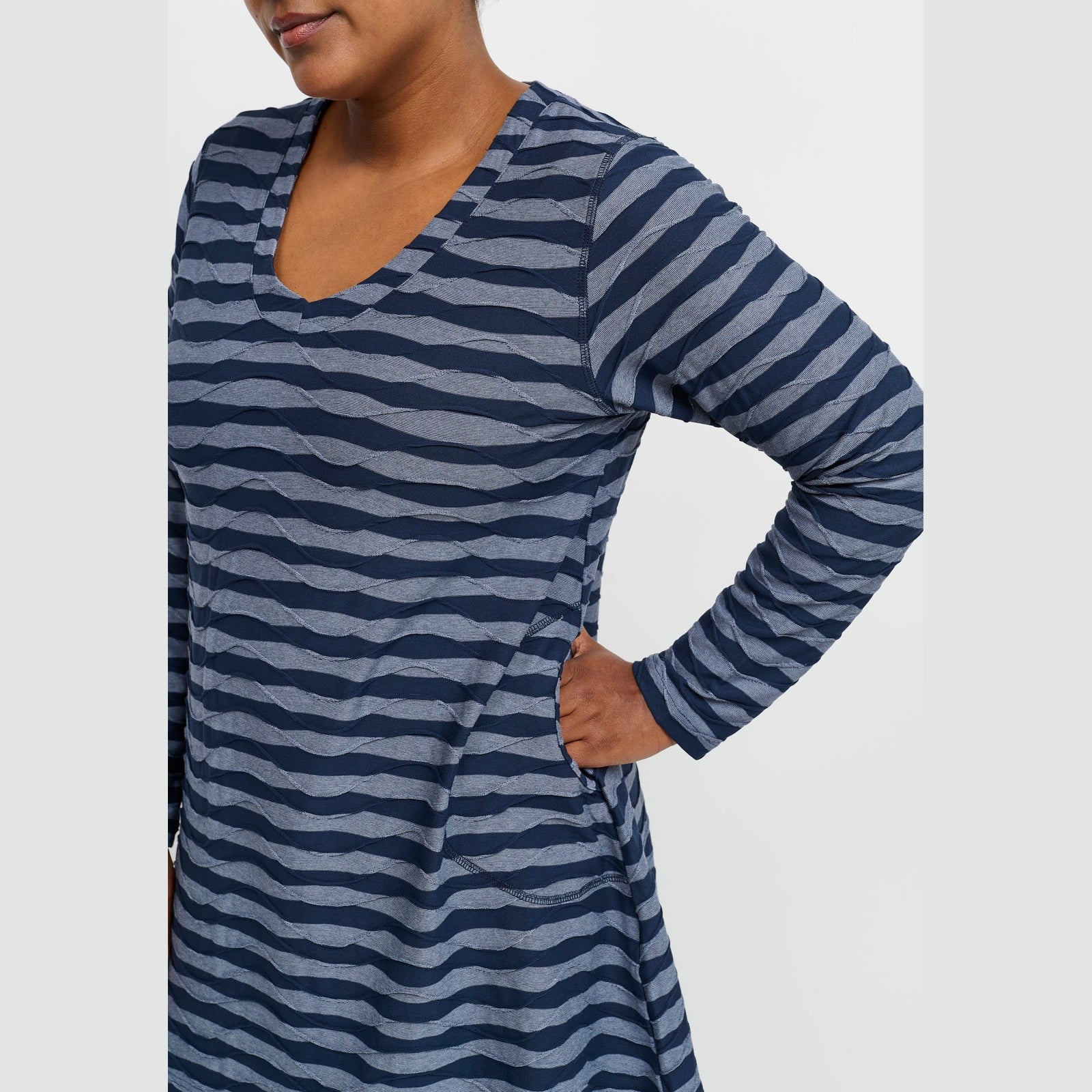 Pont Neuf PNMelina Mie Tunikaer 5555 Steel Blue