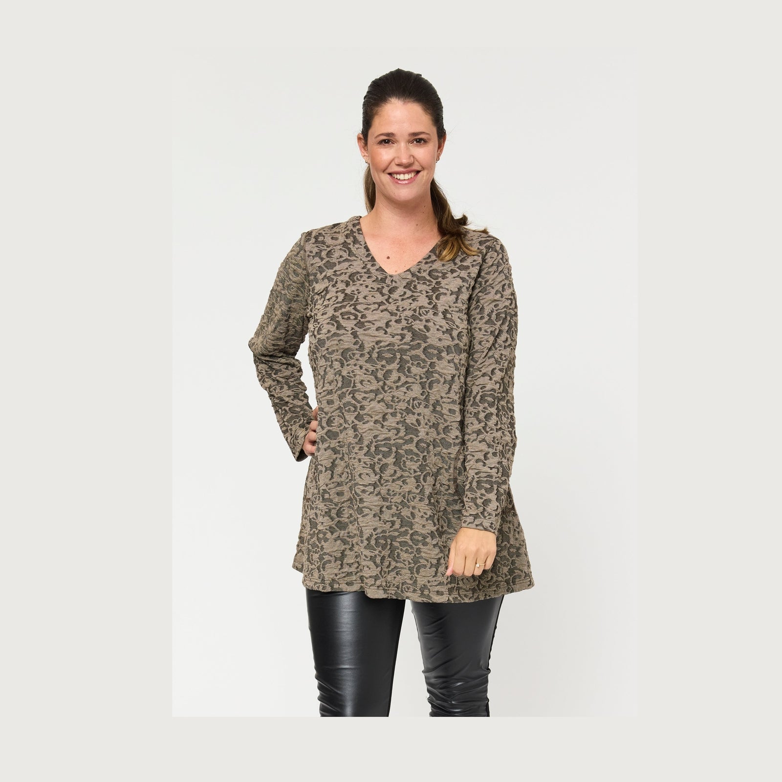 Pont Neuf PNMelina Mie Tunikaer 1300 Taupe