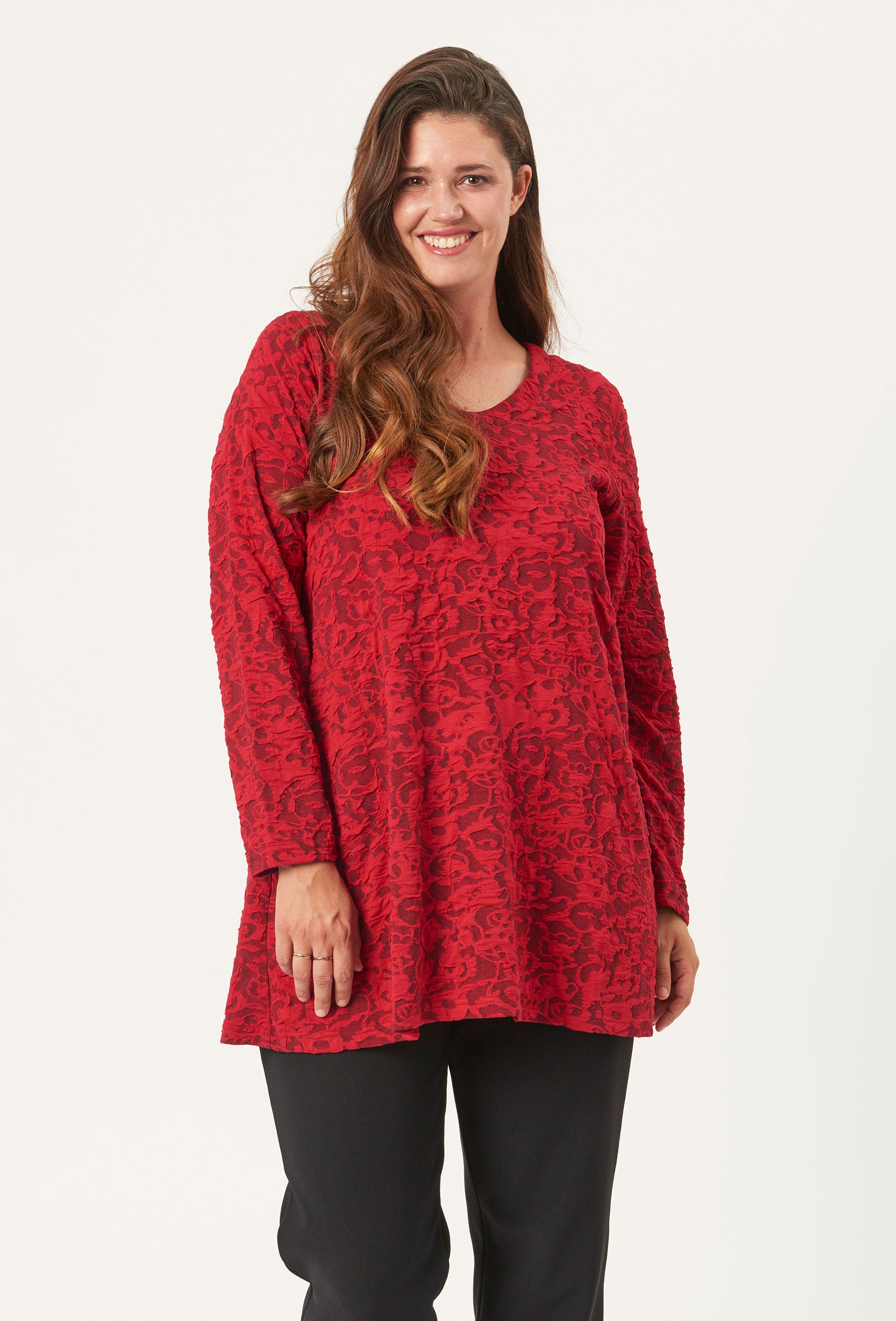 Pont Neuf PNMelina Mie Tunikaer 354 Warm Red