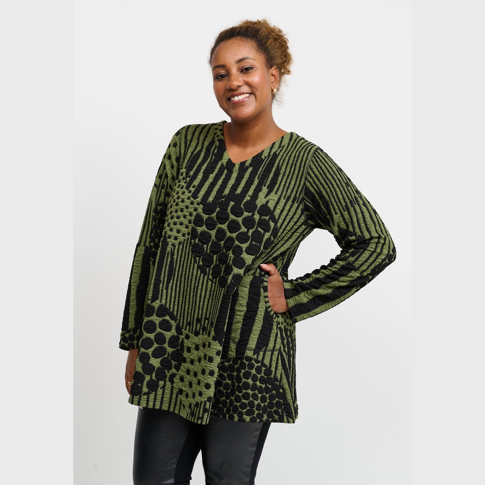Pont Neuf PNMelina Mie Tunikaer 3620 Forest Green