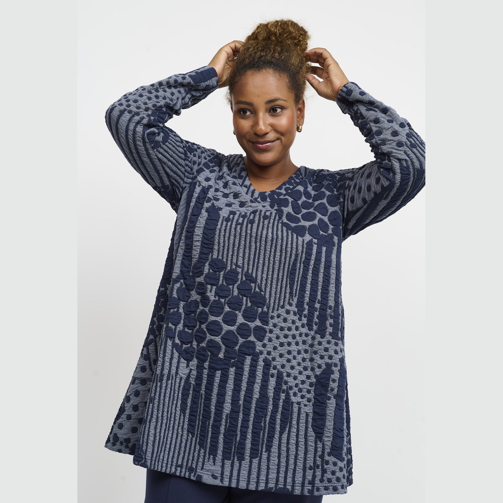 Pont Neuf PNMelina Mie Tunikaer 5555 Steel Blue