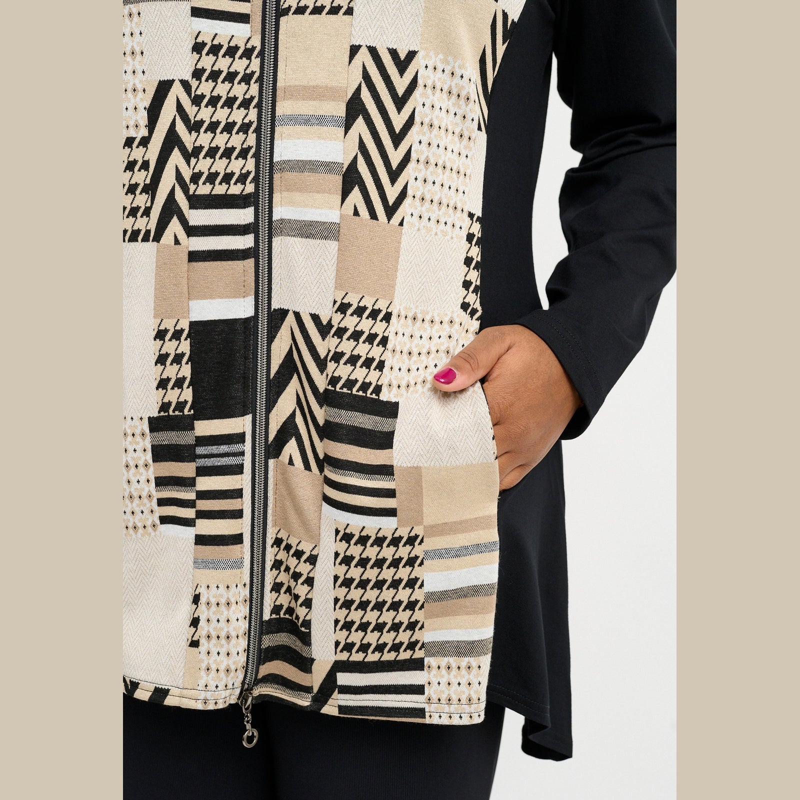 Pont Neuf PNMelissa Short Cardigan 1200 SAND
