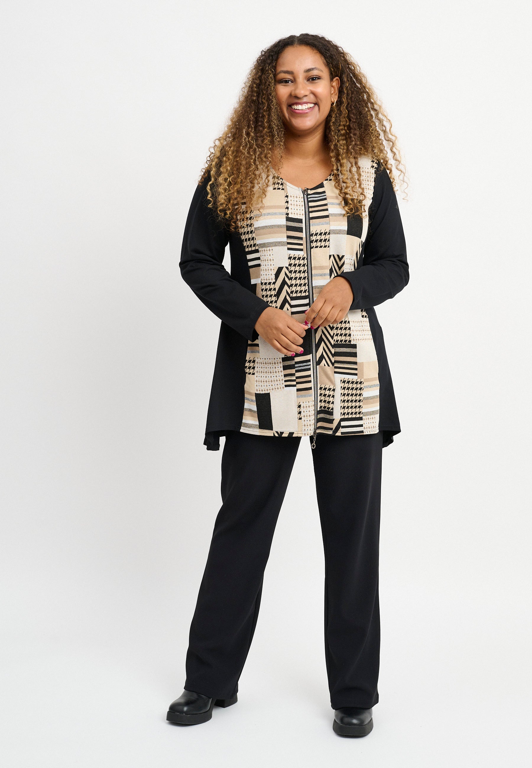 Pont Neuf PNMelissa Short Cardigan 1200 SAND