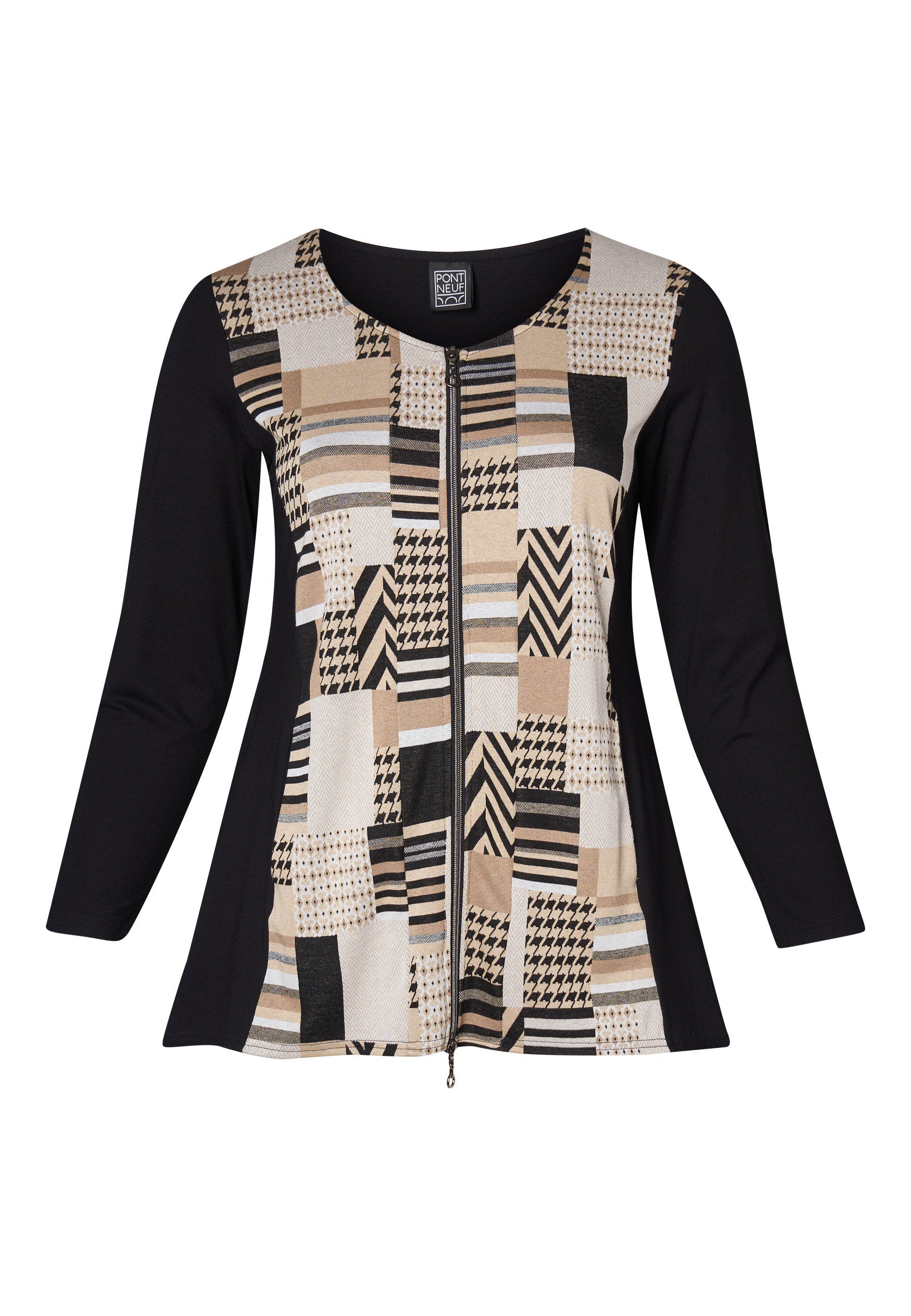 Pont Neuf PNMelissa Short Cardigan 1200 SAND