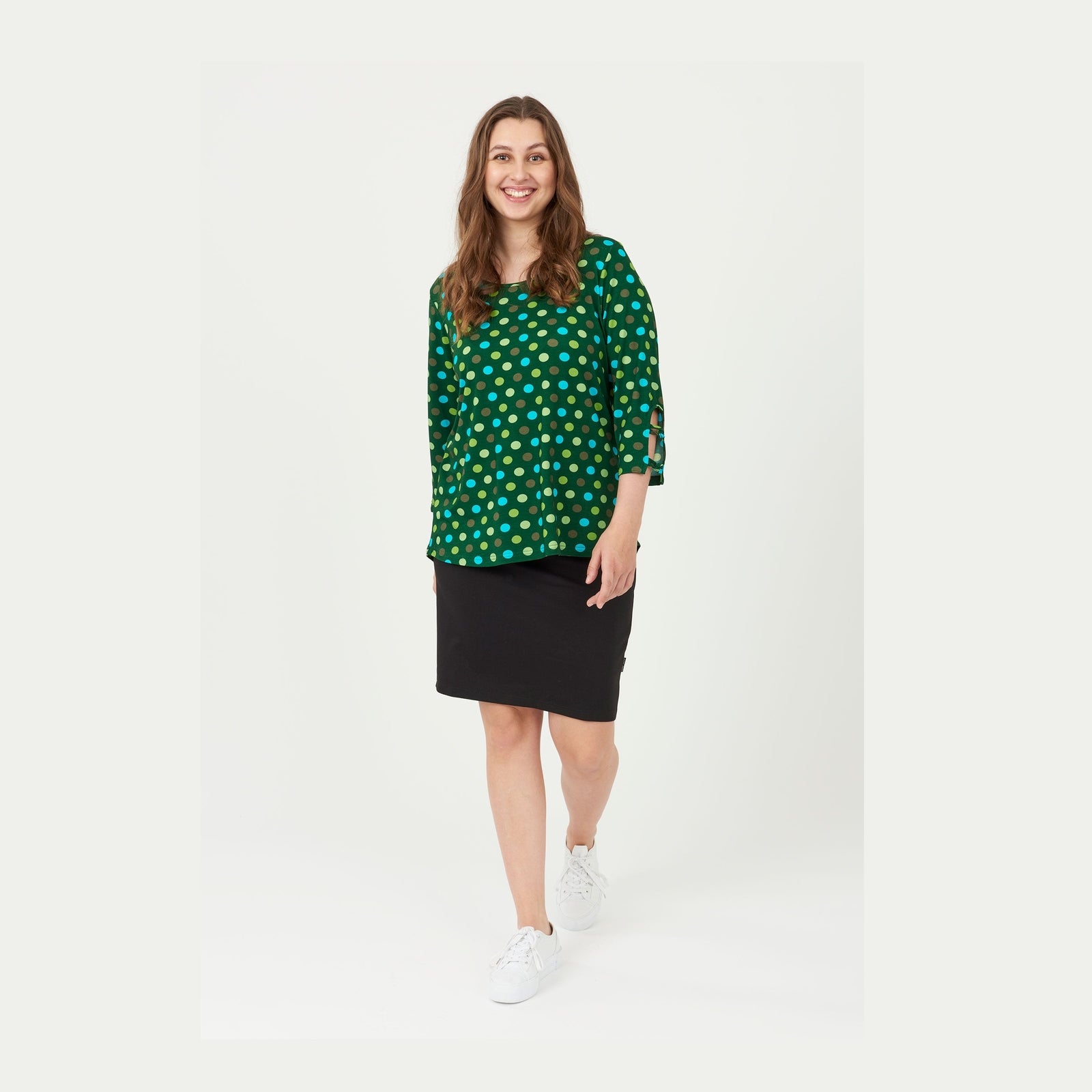 Pont Neuf PNMelly Bluser 074 Bottle Green