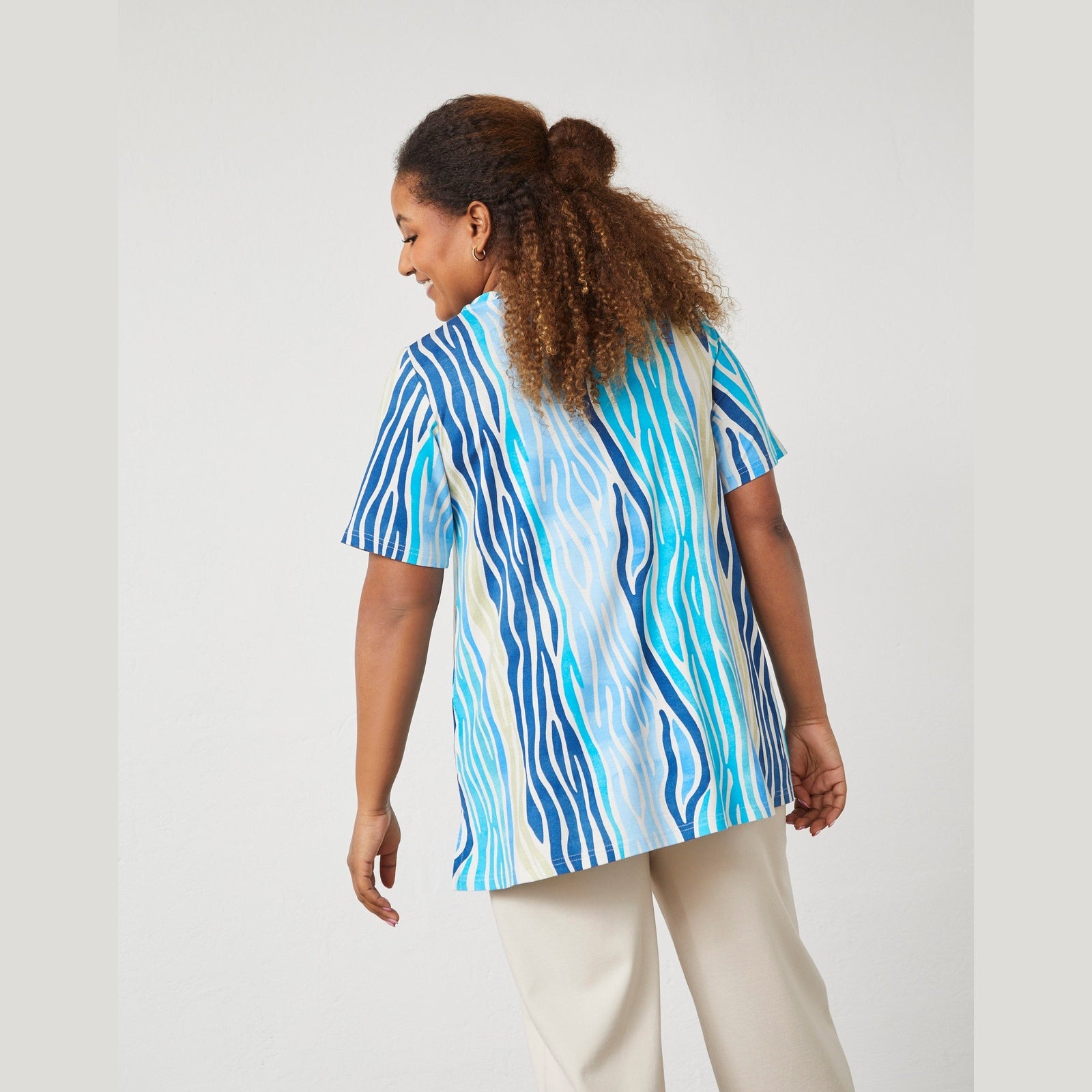 Pont Neuf PNMeysa T-Shirt 5340 Ocean blue