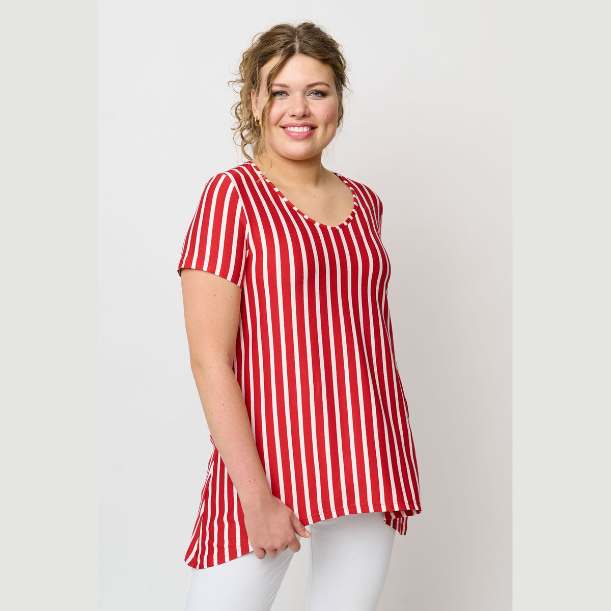 Pont Neuf PNMila Bluser 198 Red