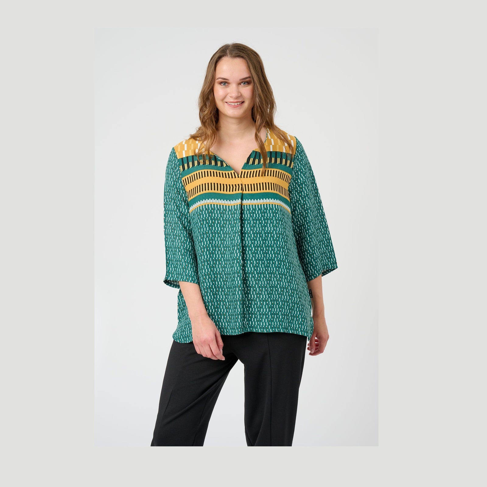 Pont Neuf PNMoude Bluser 572 Dark Petrol