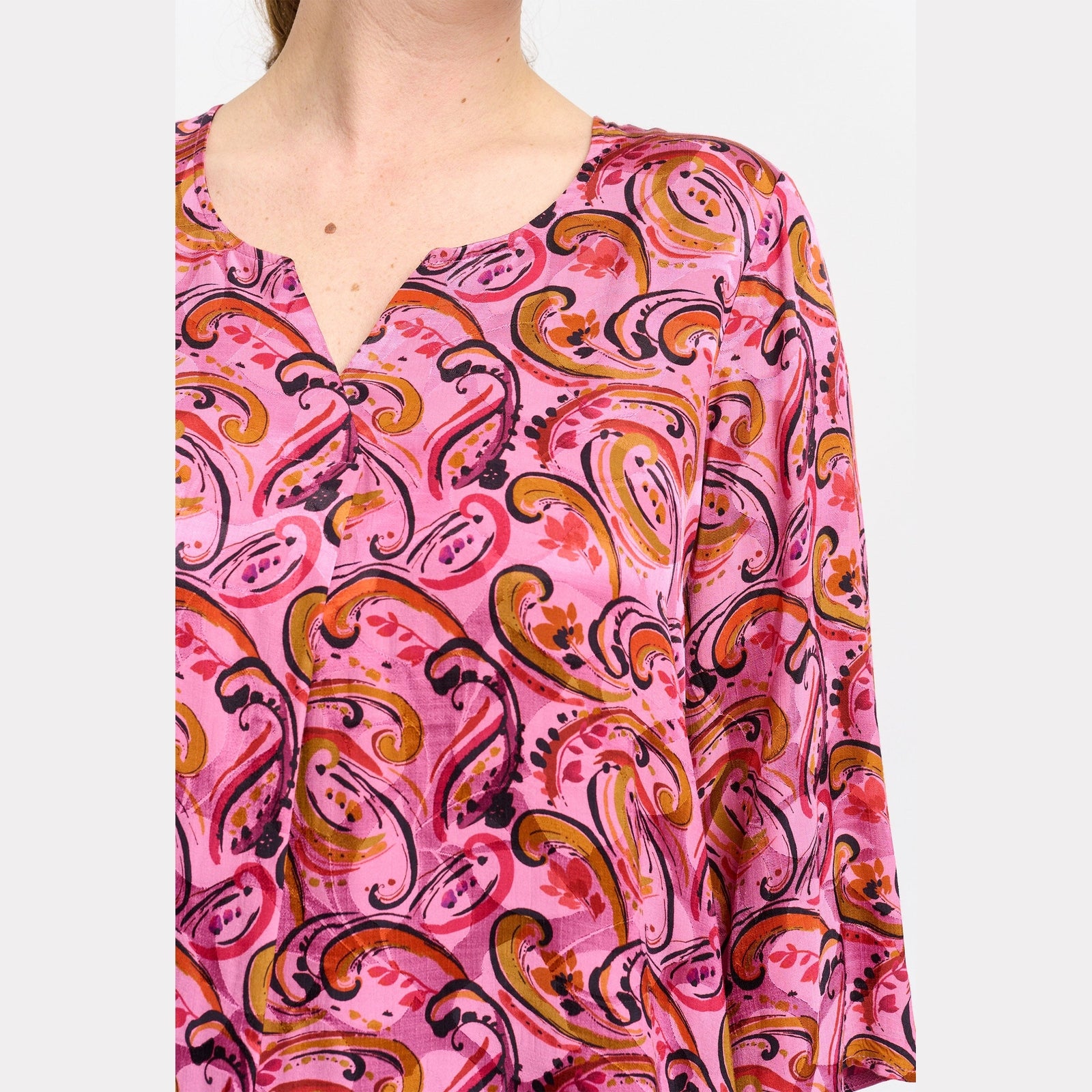 Pont Neuf PNMoude Bluser 163 Fuchsia