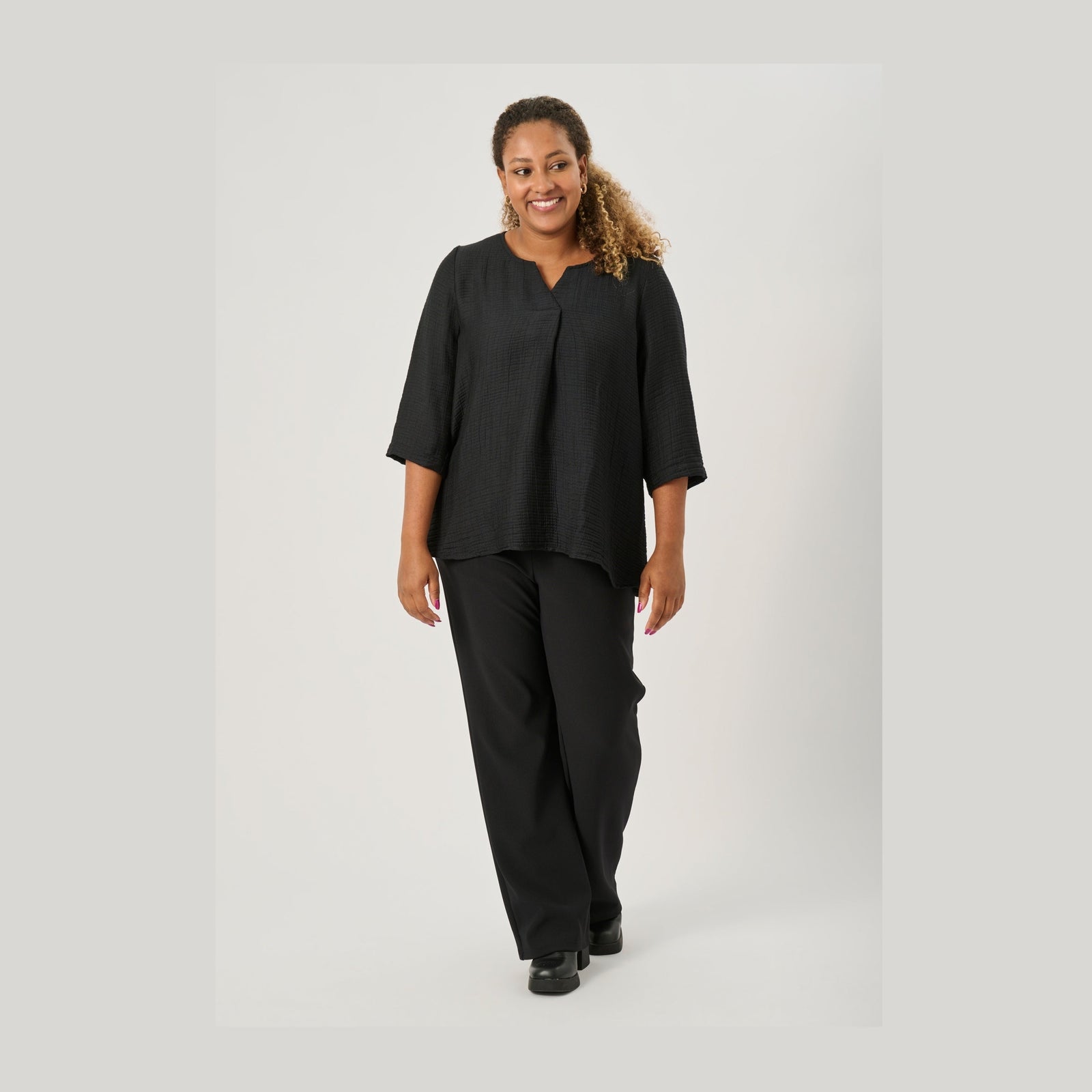 Pont Neuf PNMoude Bluser 9999 BLACK
