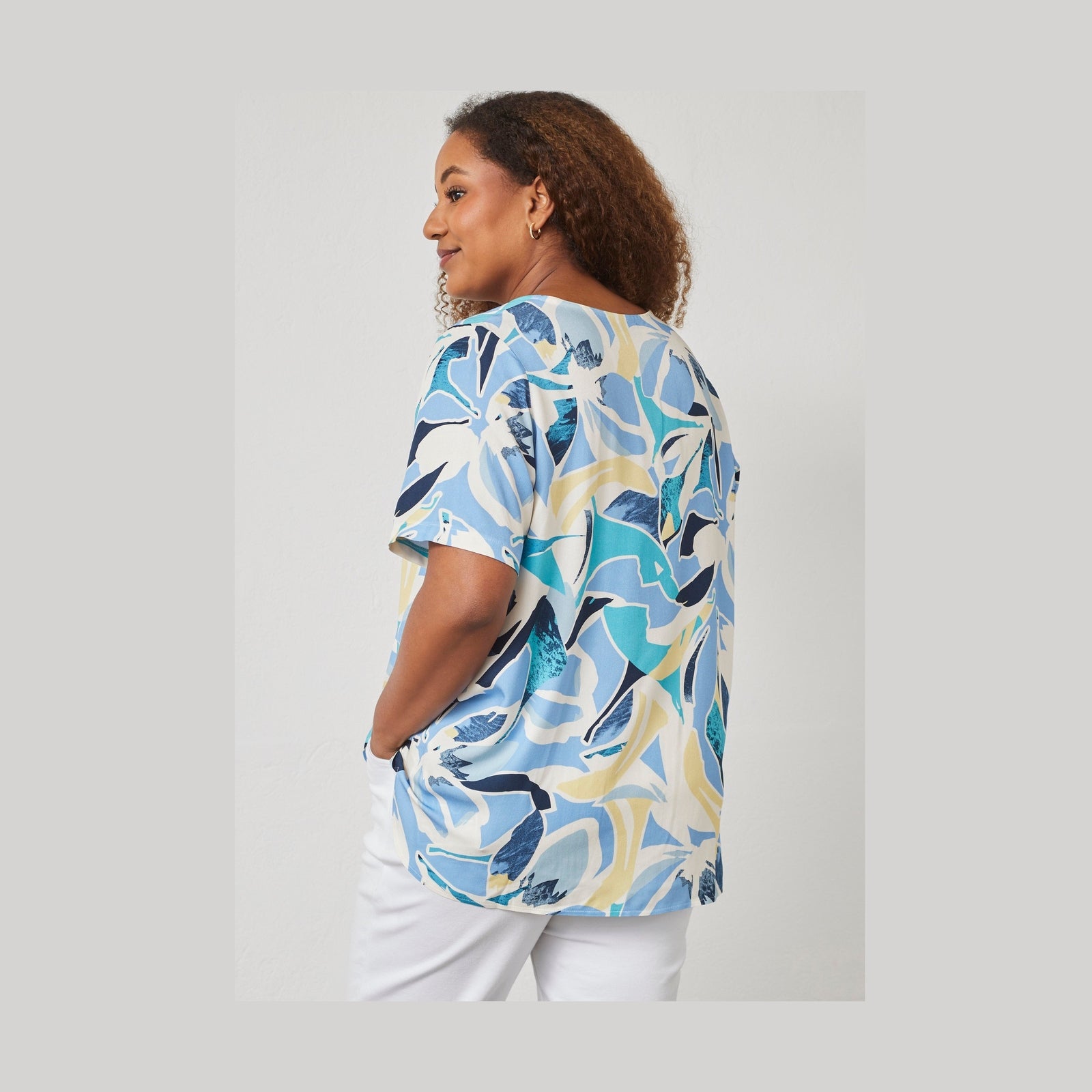 Pont Neuf PNMoude Sia T-Shirt 5340 Ocean blue