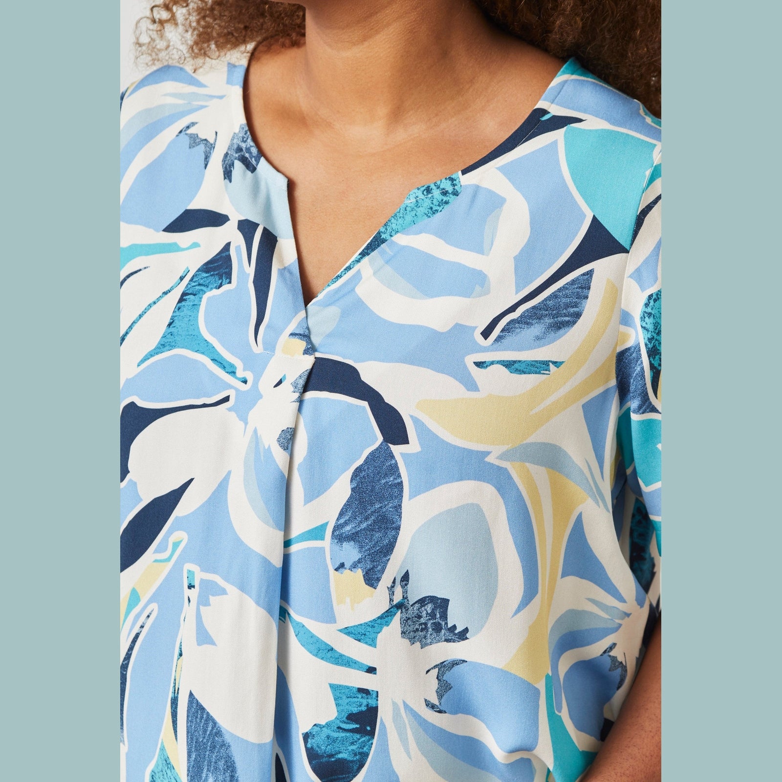 Pont Neuf PNMoude Sia T-Shirt 5340 Ocean blue
