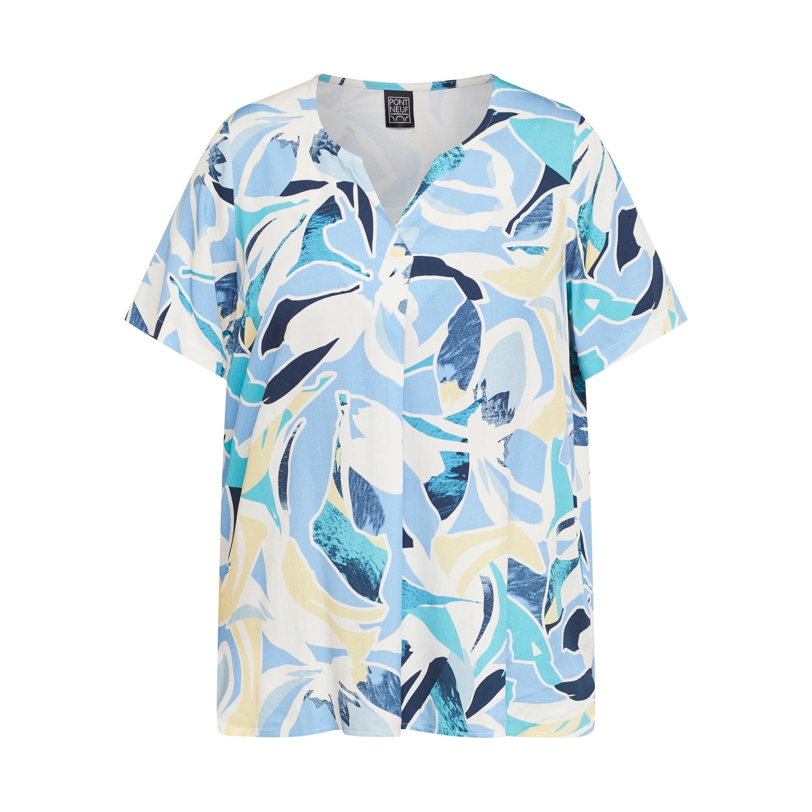 Pont Neuf PNMoude Sia T-Shirt 5340 Ocean blue