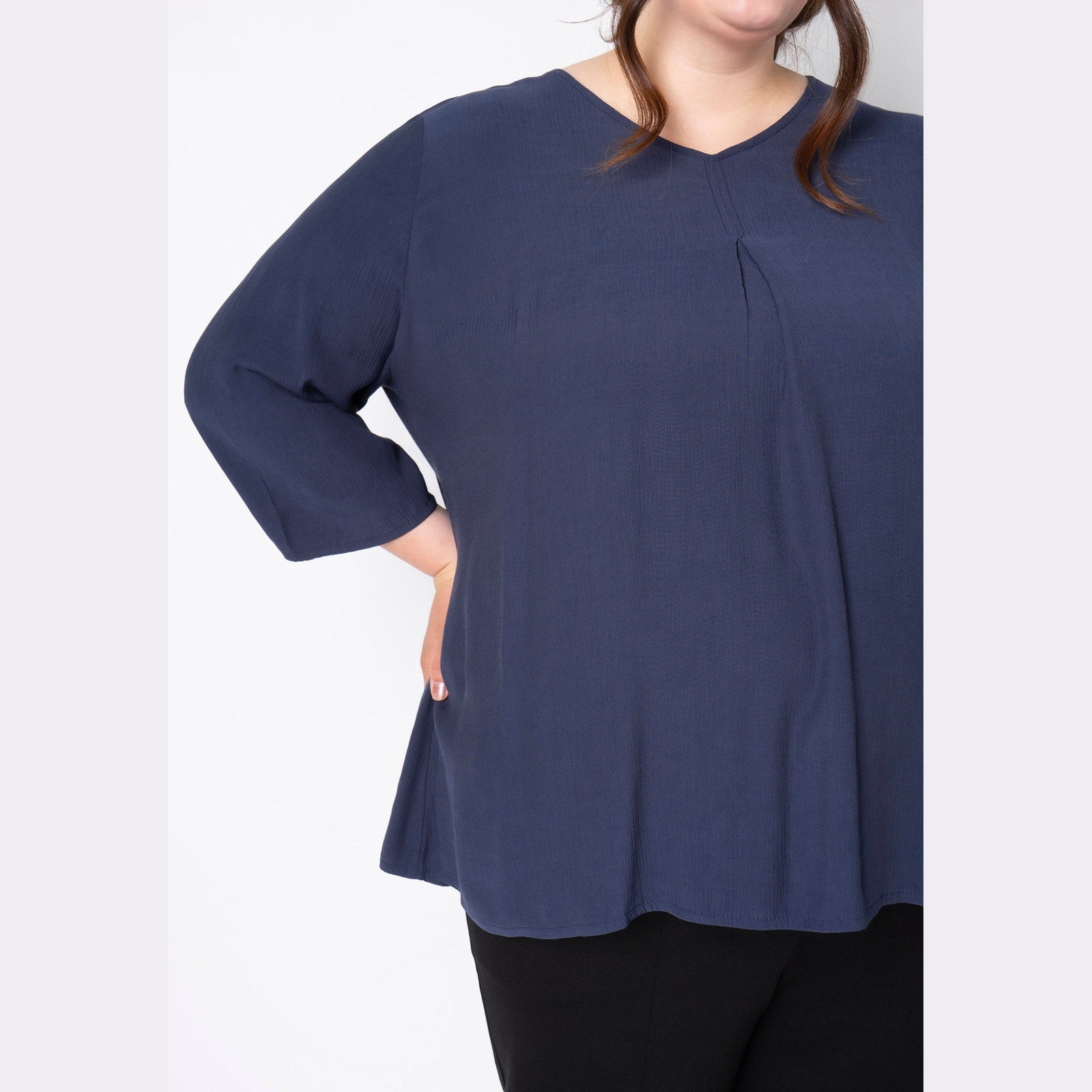 Pont Neuf PNNadina Bluser 520 Navy