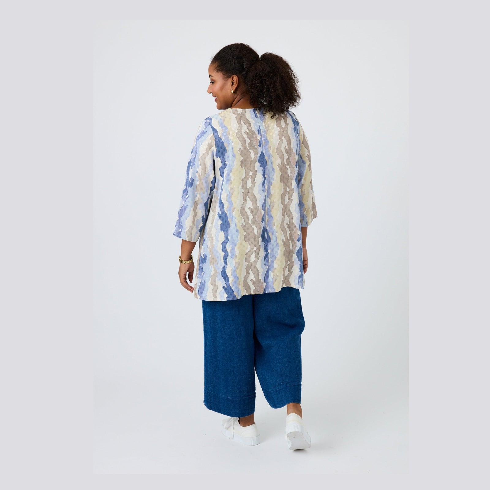 Pont Neuf PNNadina Bluser 5275 Denim blue