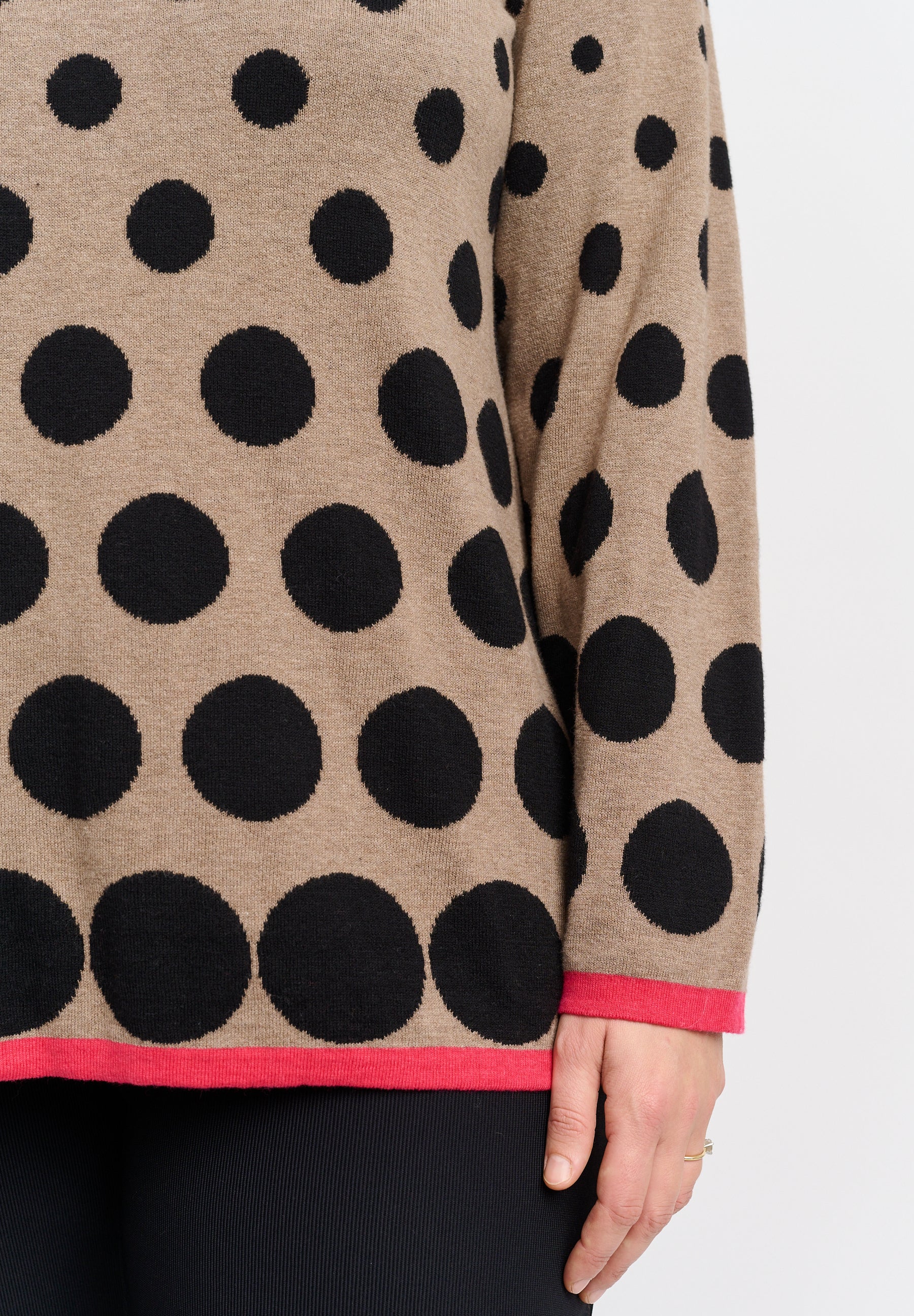 Pont Neuf PNNaomi Knit Pullover 335 Pink