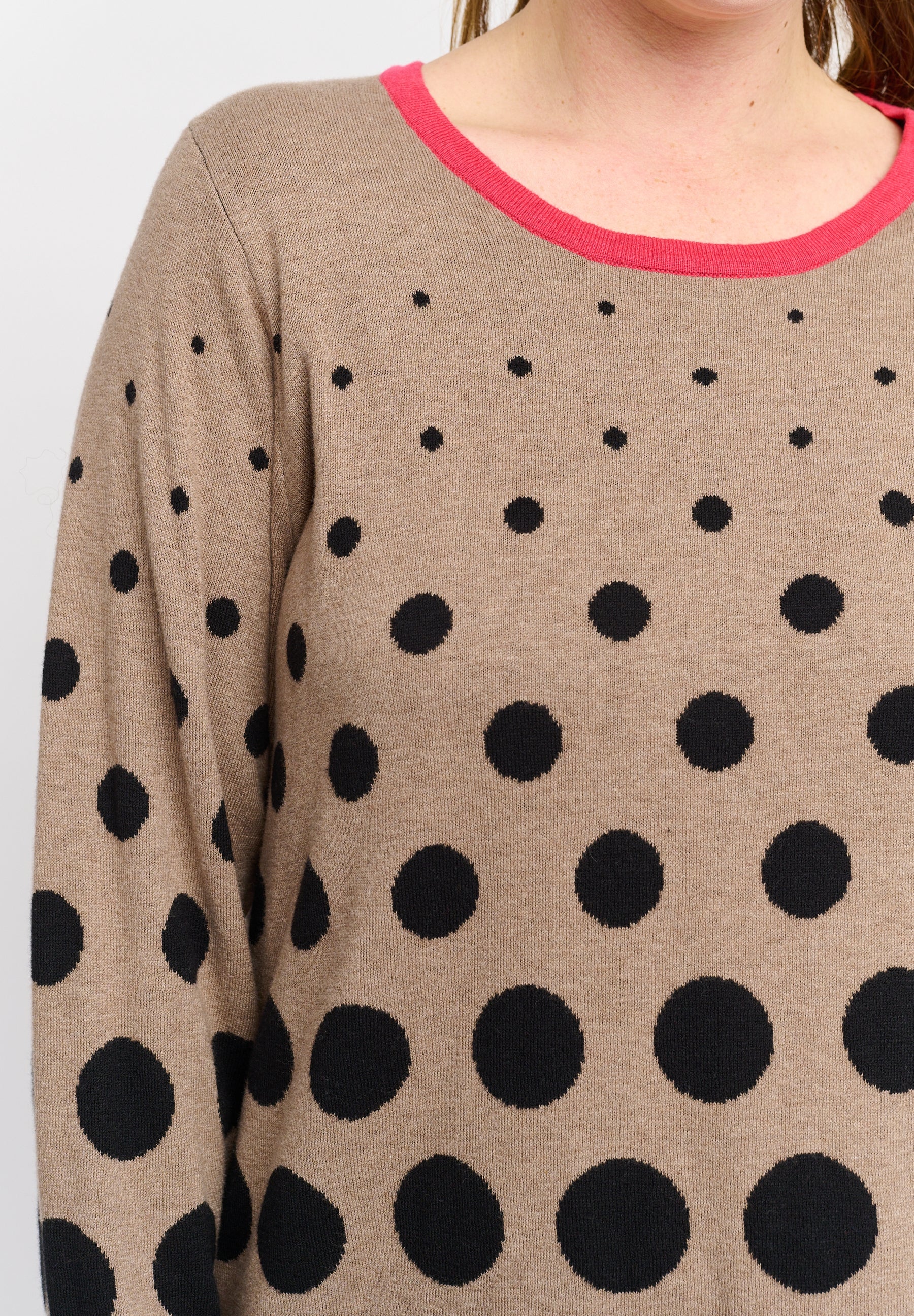 Pont Neuf PNNaomi Knit Pullover 335 Pink