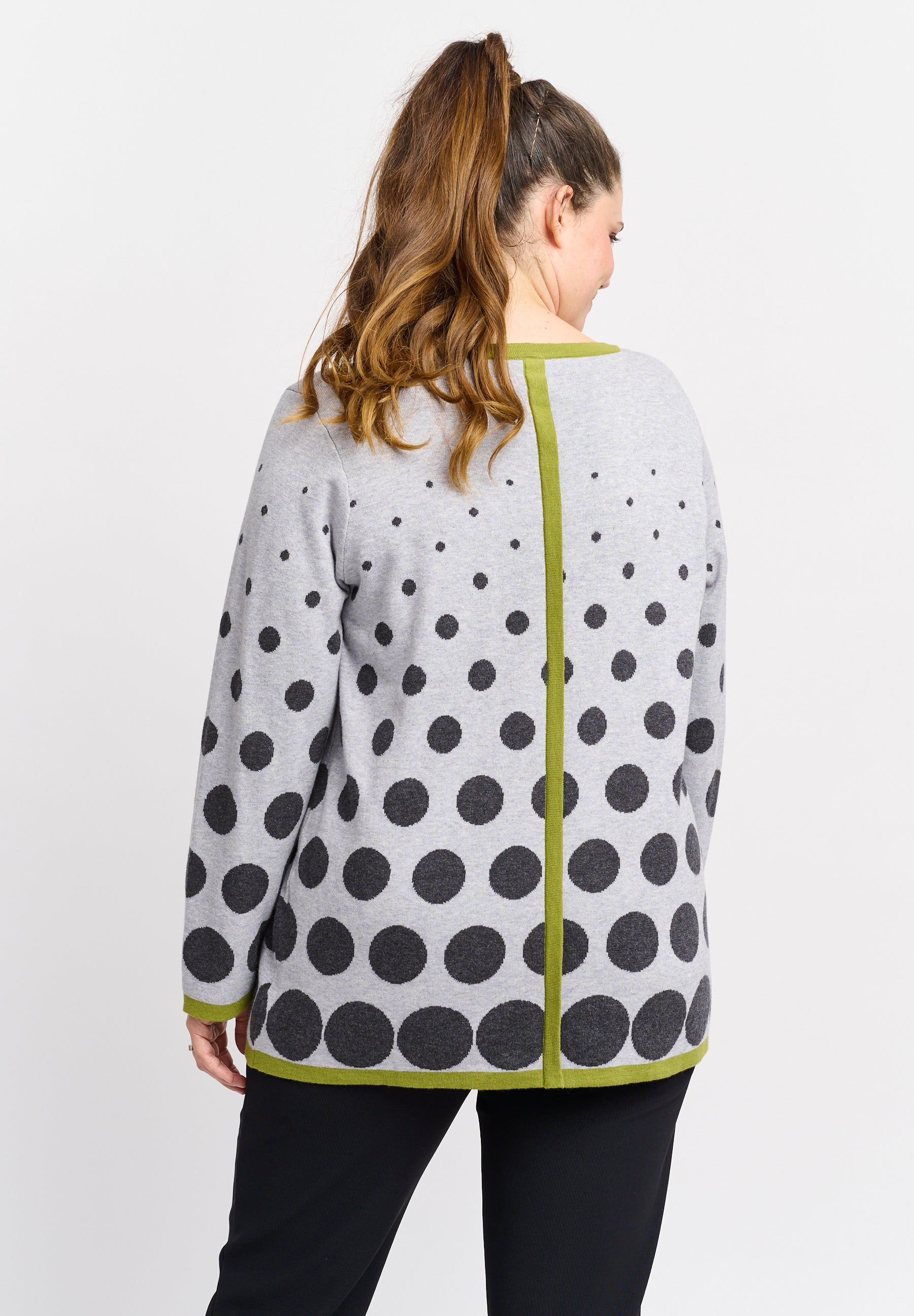 Pont Neuf PNNaomi Knit Pullover 692 Cactus
